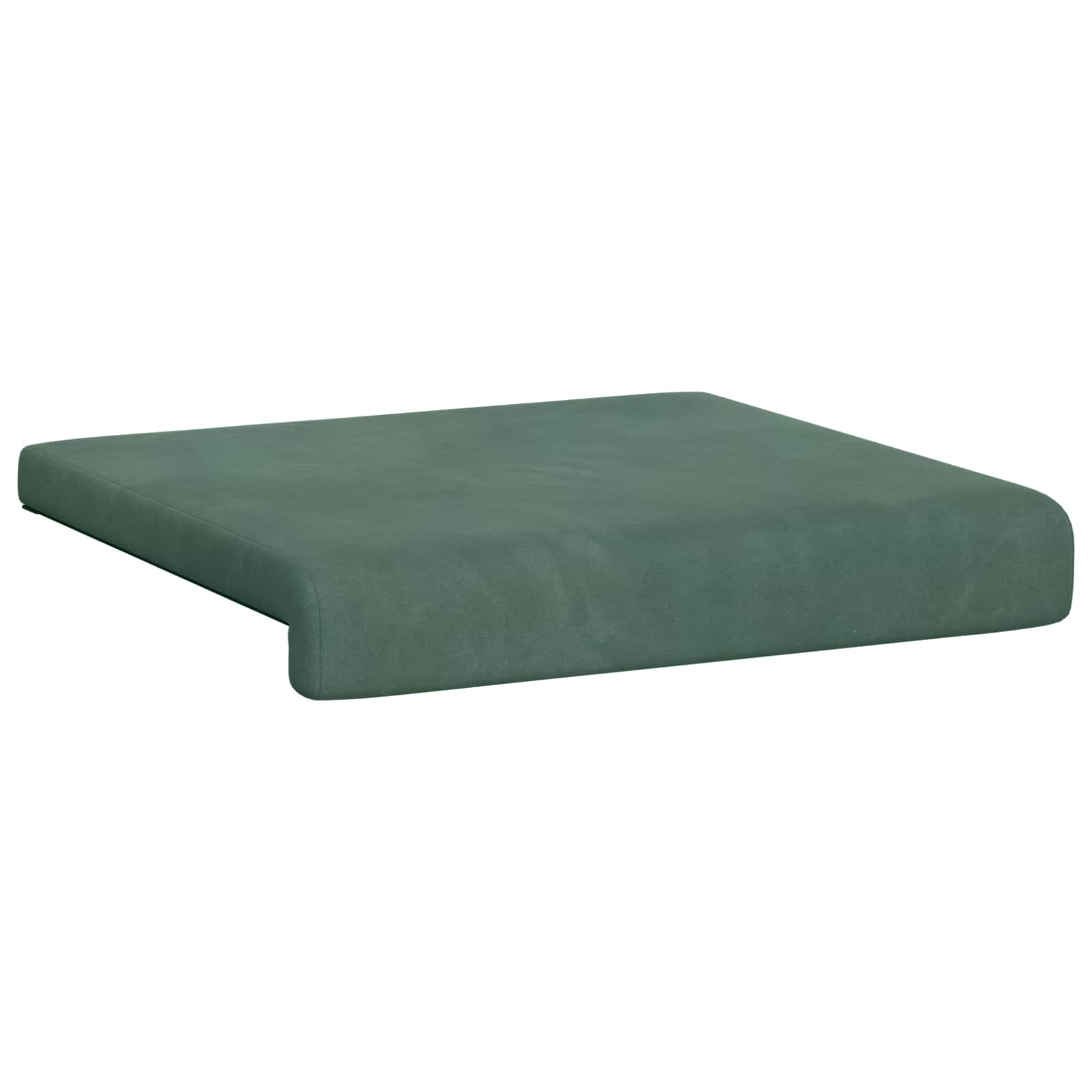 Suoliuko pagalvė 4 pcs Aksomas Jūrinė žalia Gylis 35 cm