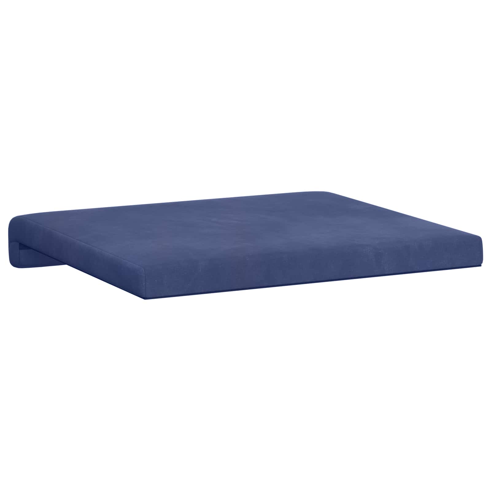 Suoliuko pagalvė 4 pcs Aksomas Policijos mėlyna Gylis 35 cm