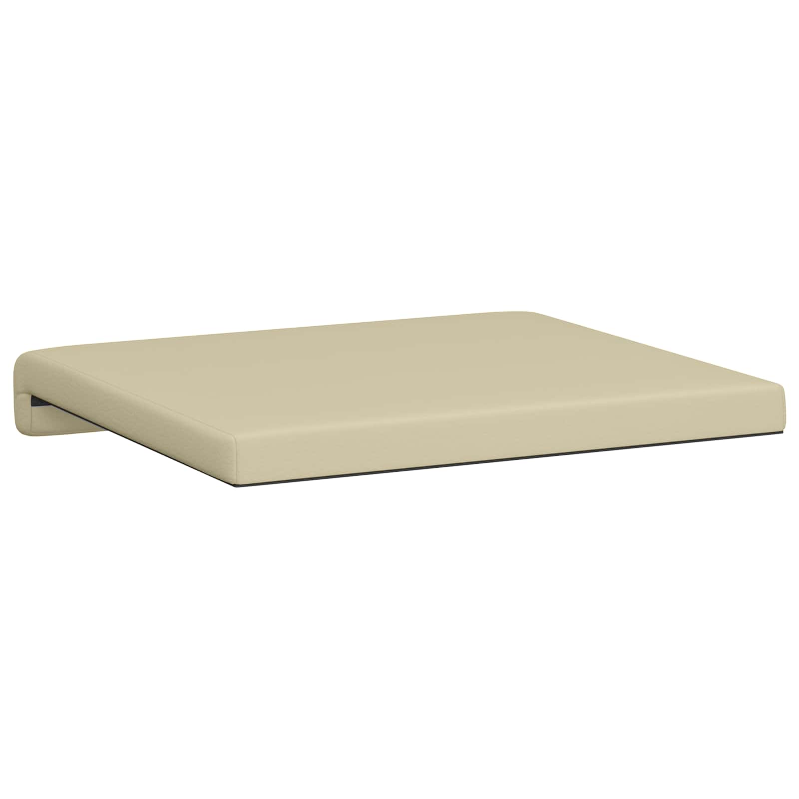 Suoliuko pagalvė 4 pcs Dirbtinė oda Kreminė Gylis 35 cm