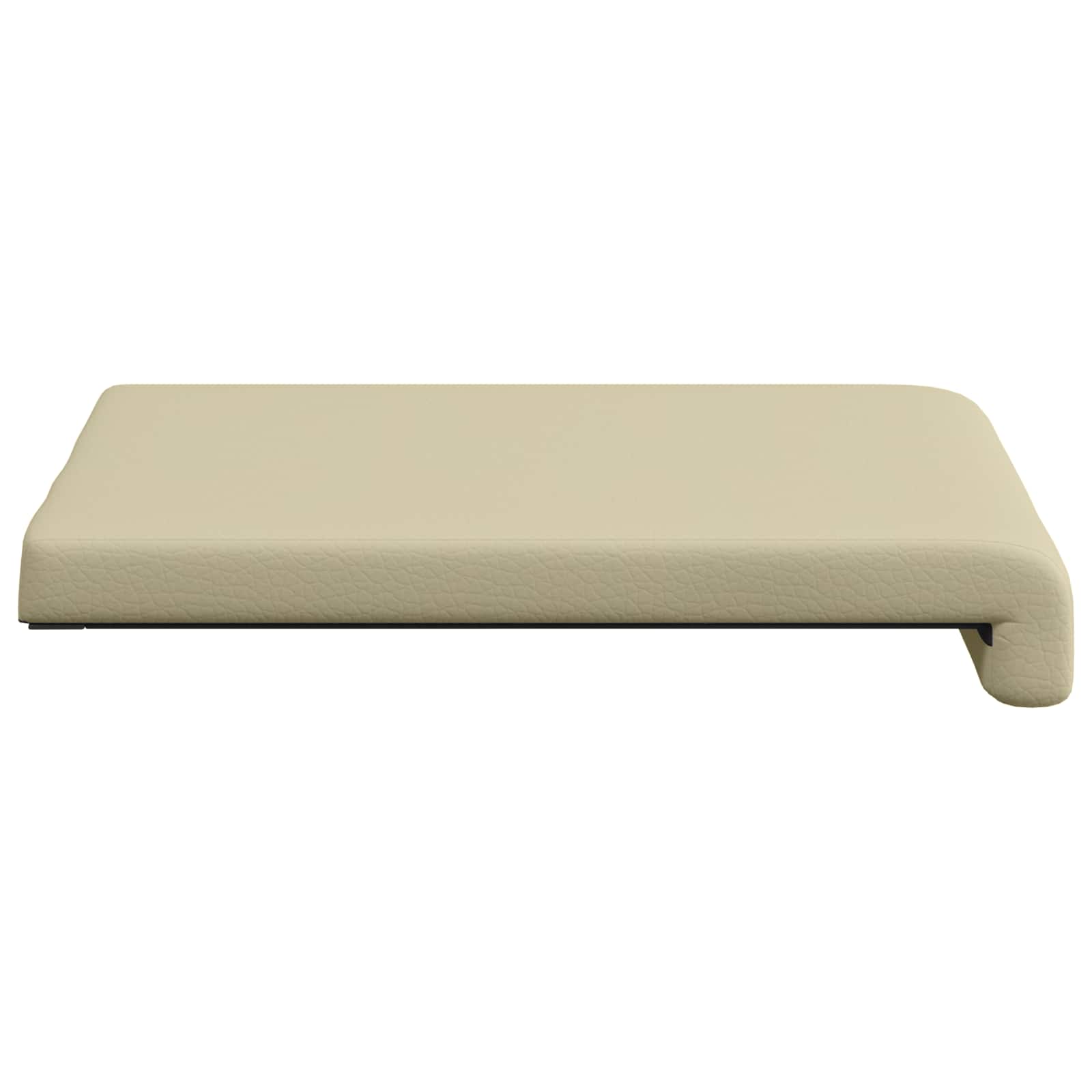 Suoliuko pagalvė 4 pcs Dirbtinė oda Kreminė Gylis 35 cm