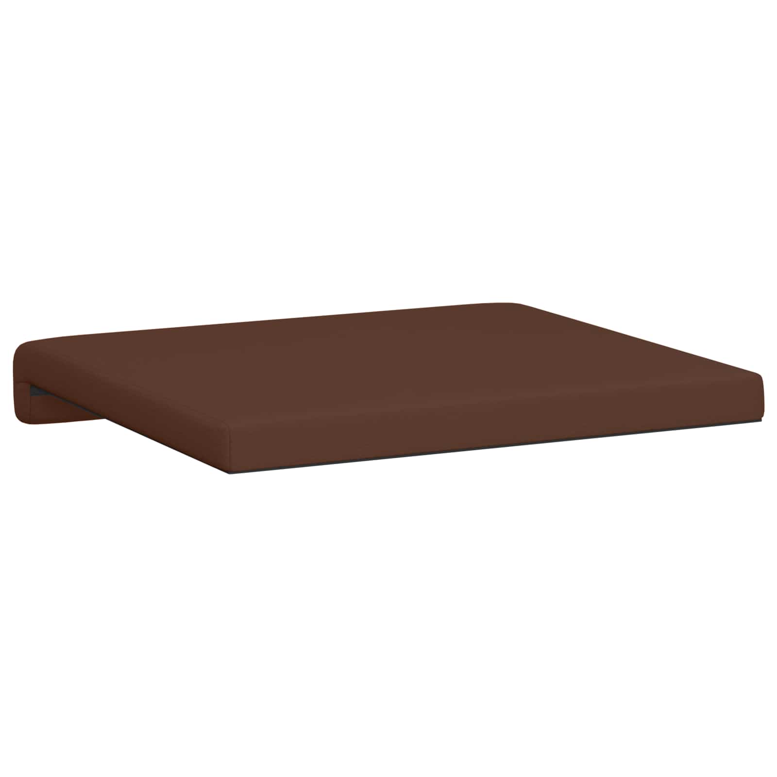 Suoliuko pagalvė 4 pcs Dirbtinė oda Ruda Gylis 35 cm