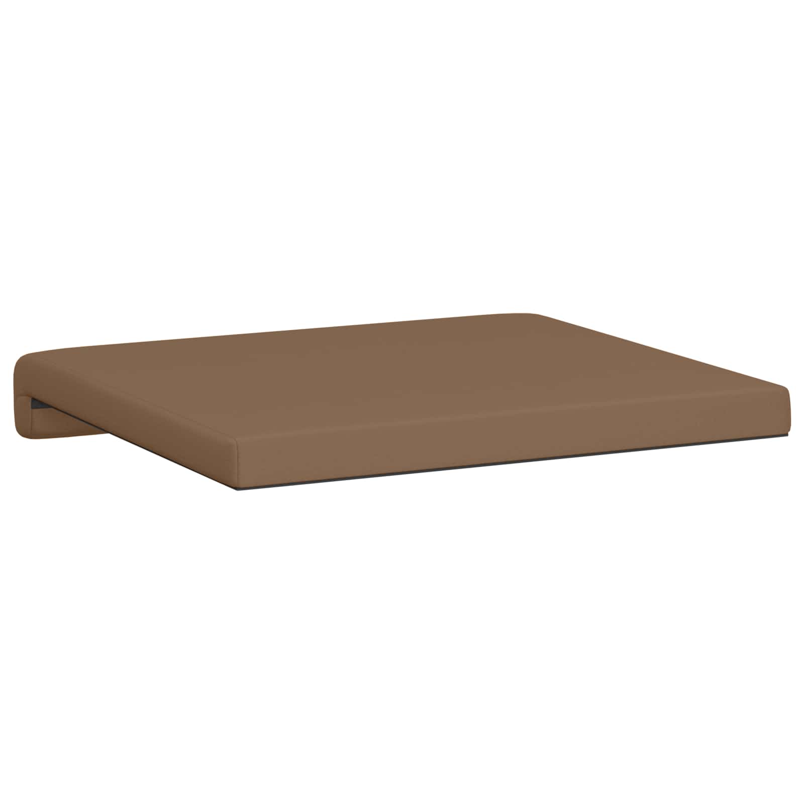 Suoliuko pagalvė 4 pcs Dirbtinė oda Kapučino Gylis 35 cm