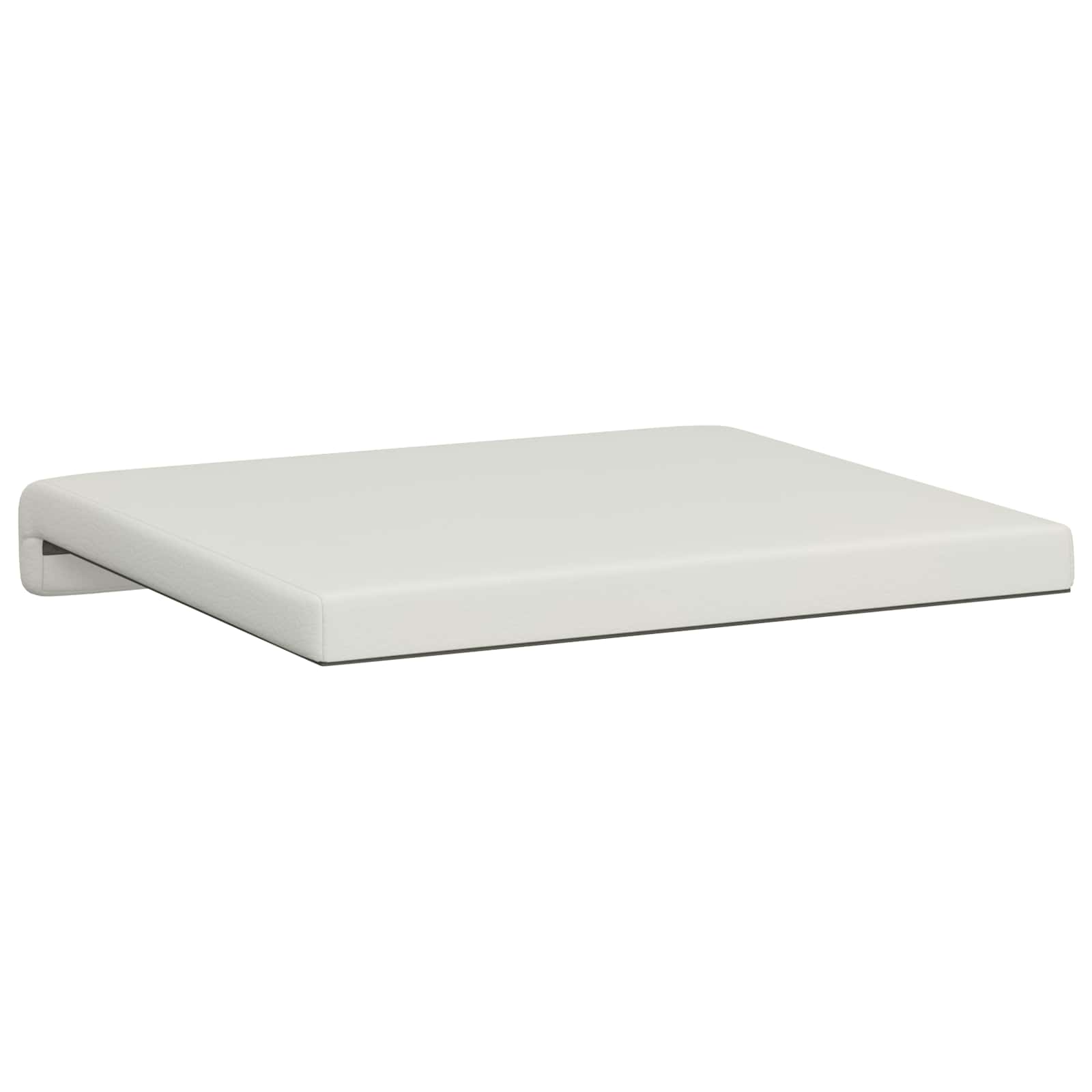 Suoliuko pagalvė 4 pcs Dirbtinė oda Balta Gylis 35 cm
