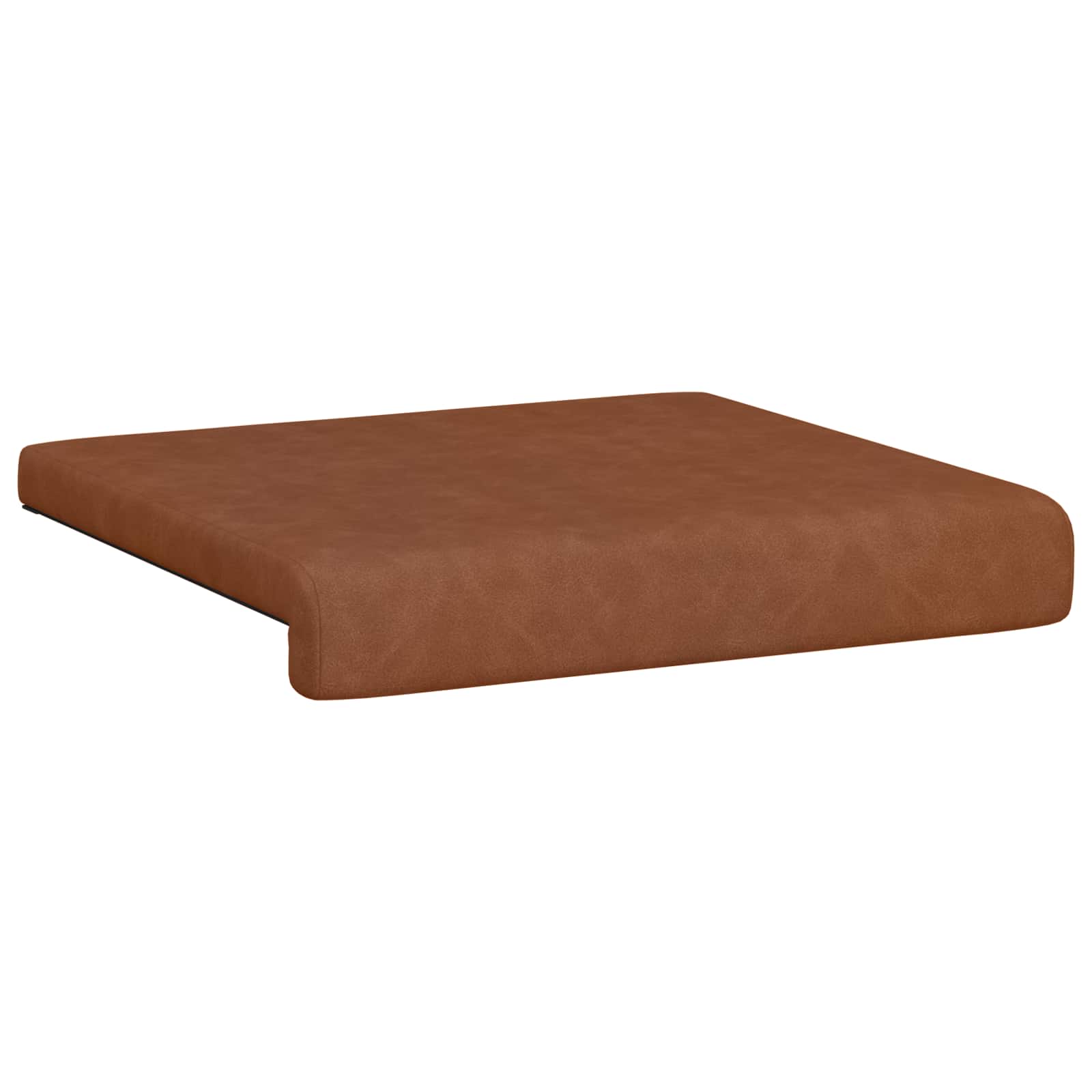Suoliuko pagalvė 4 pcs Dirbtinė oda Ruda Gylis 35 cm