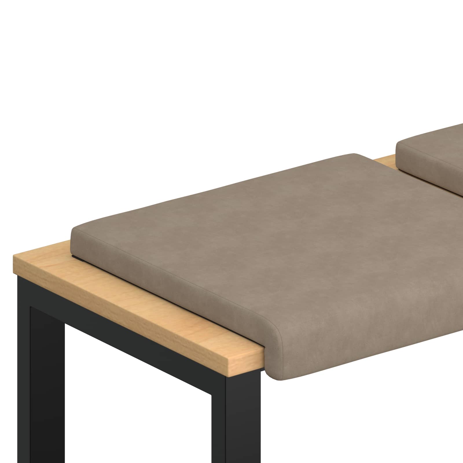 Suoliuko pagalvė 4 pcs Mikropluoštas Taupe Gylis 35 cm