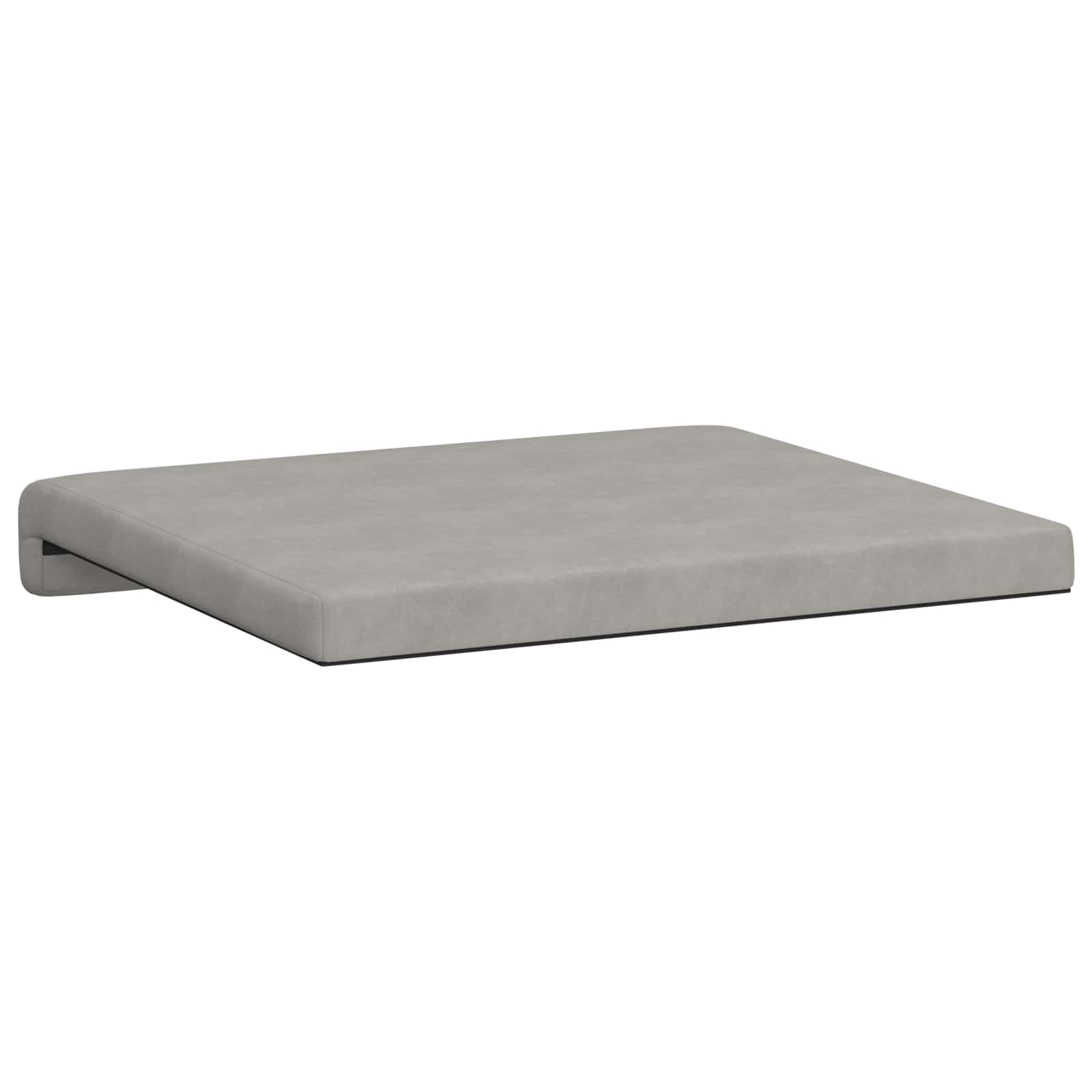 Suoliuko pagalvė 4 pcs Mikropluoštas Šviesiai pilka Gylis 35 cm