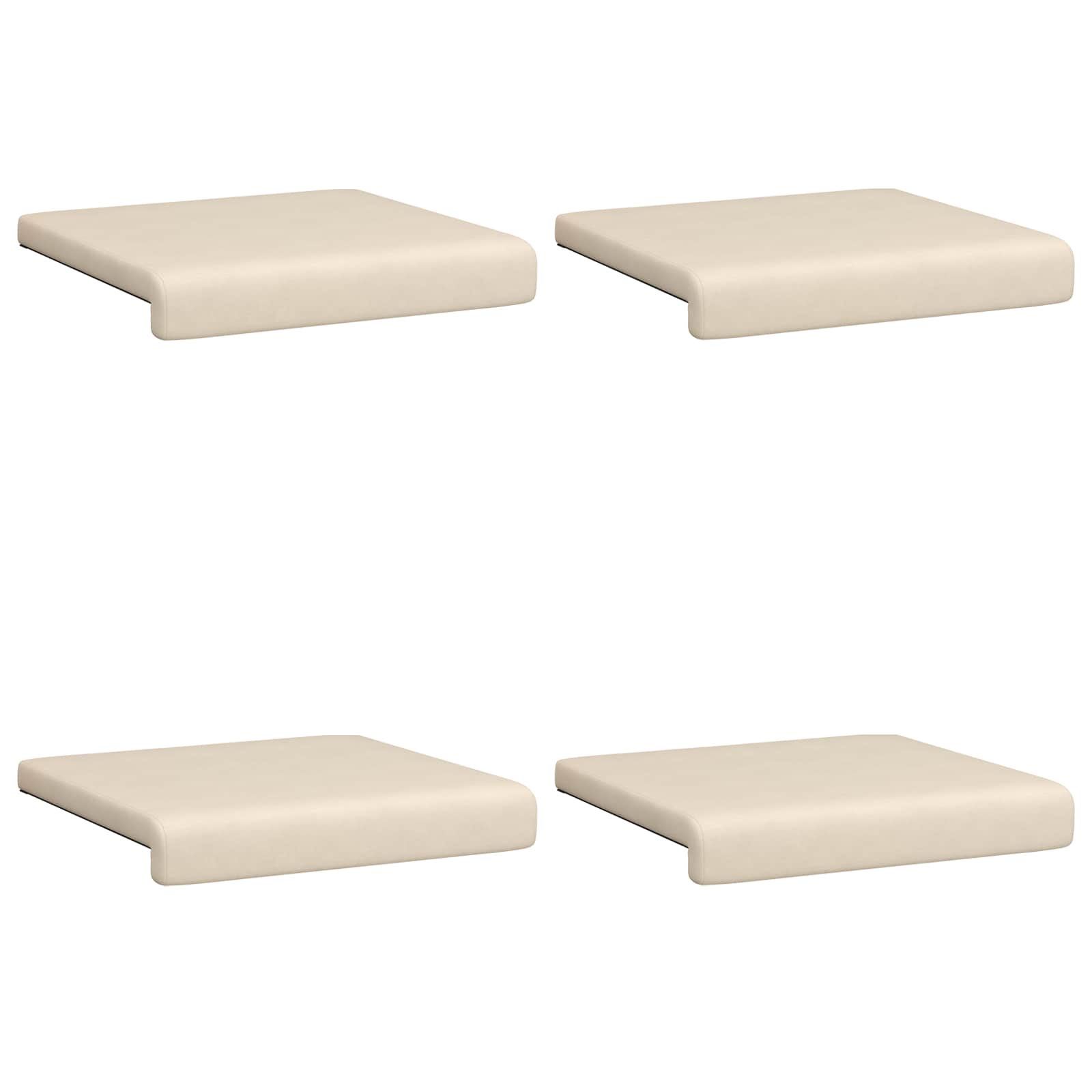 Suoliuko pagalvė 4 pcs Mikropluoštas Smėlio Gylis 35 cm