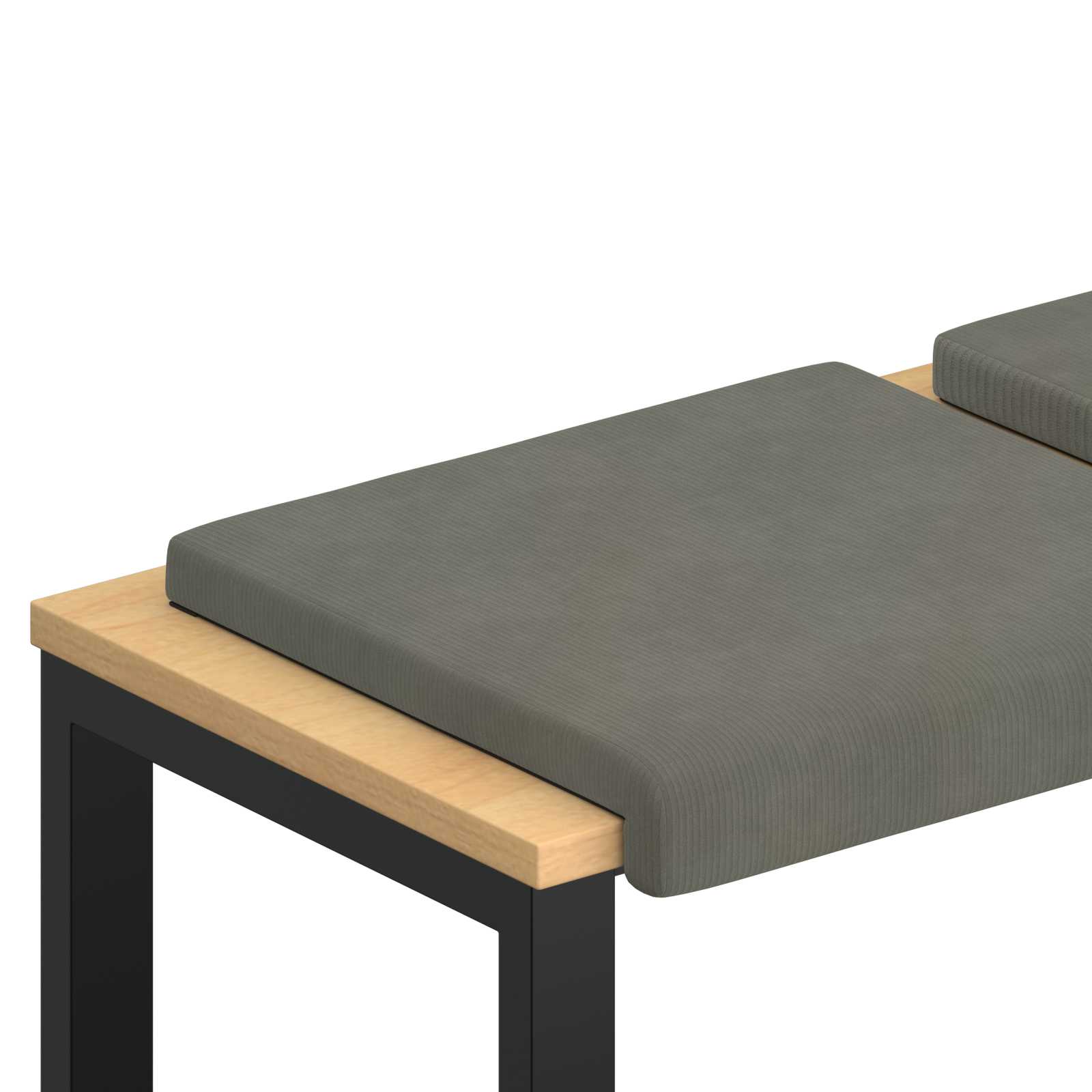 Suoliuko pagalvė 4 pcs mančester Šviesiai pilka Gylis 35 cm