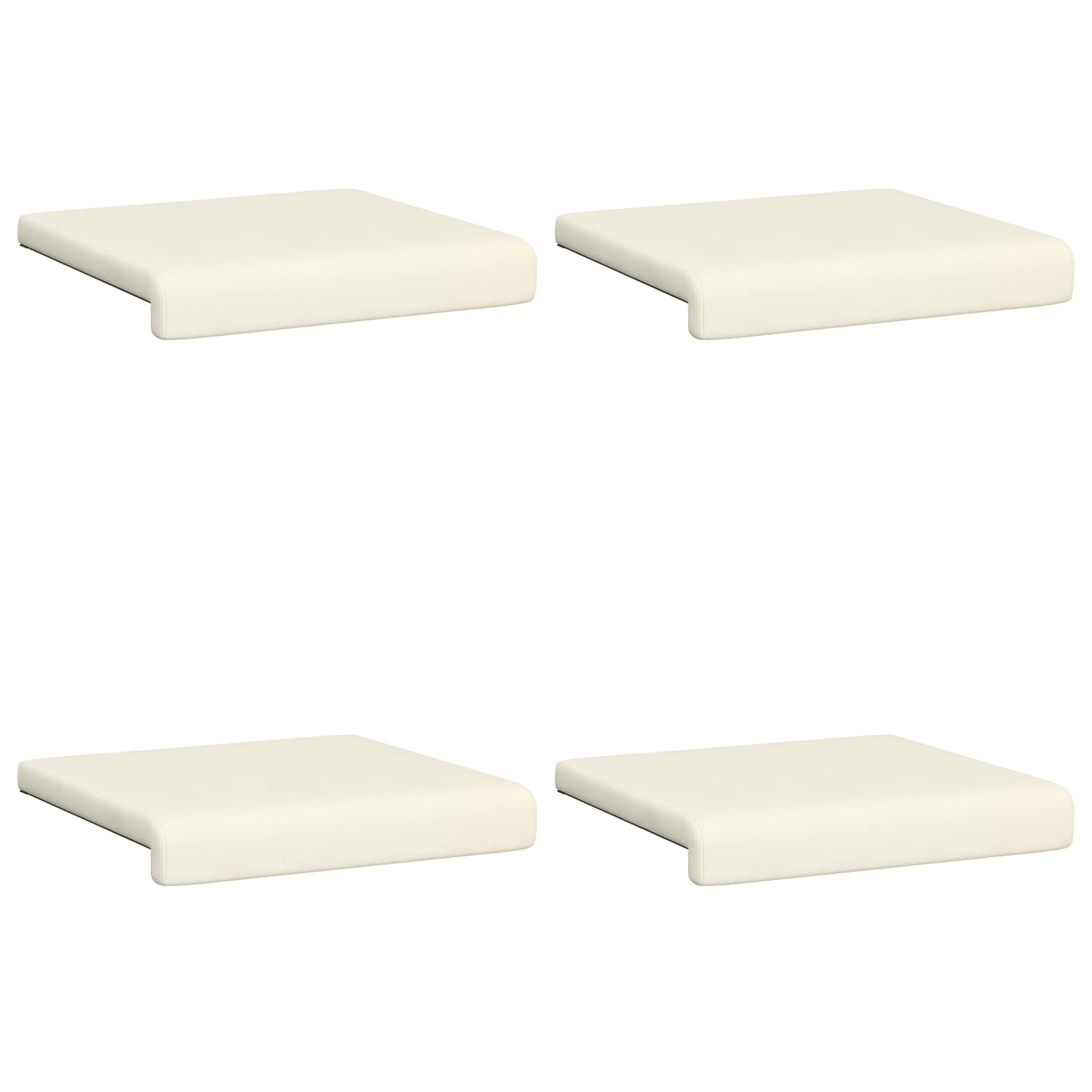 Suoliuko pagalvė 4 pcs mančester Kreminė Gylis 35 cm