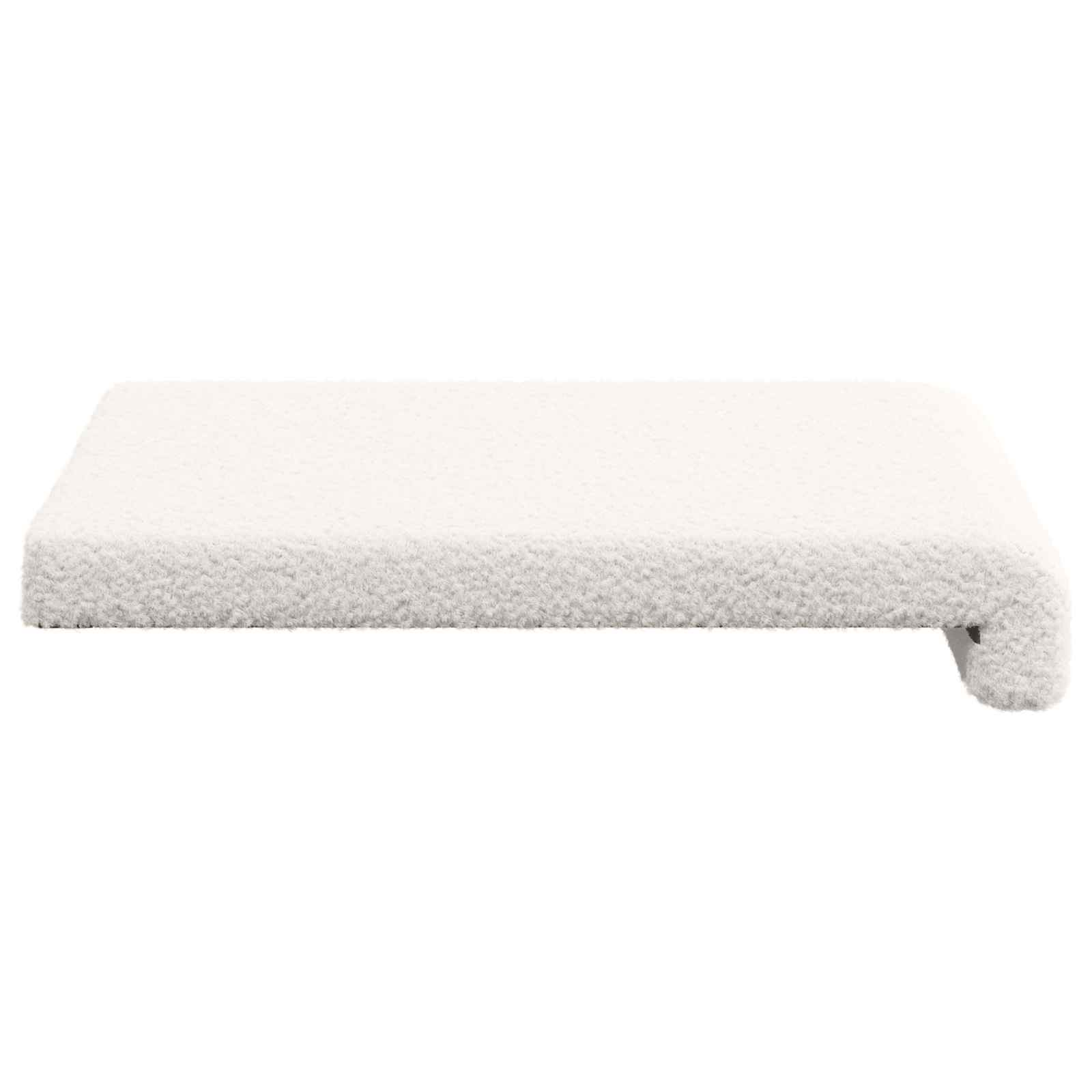 Suoliuko pagalvė 4 pcs Šerpos audinys Kreminė Gylis 35 cm