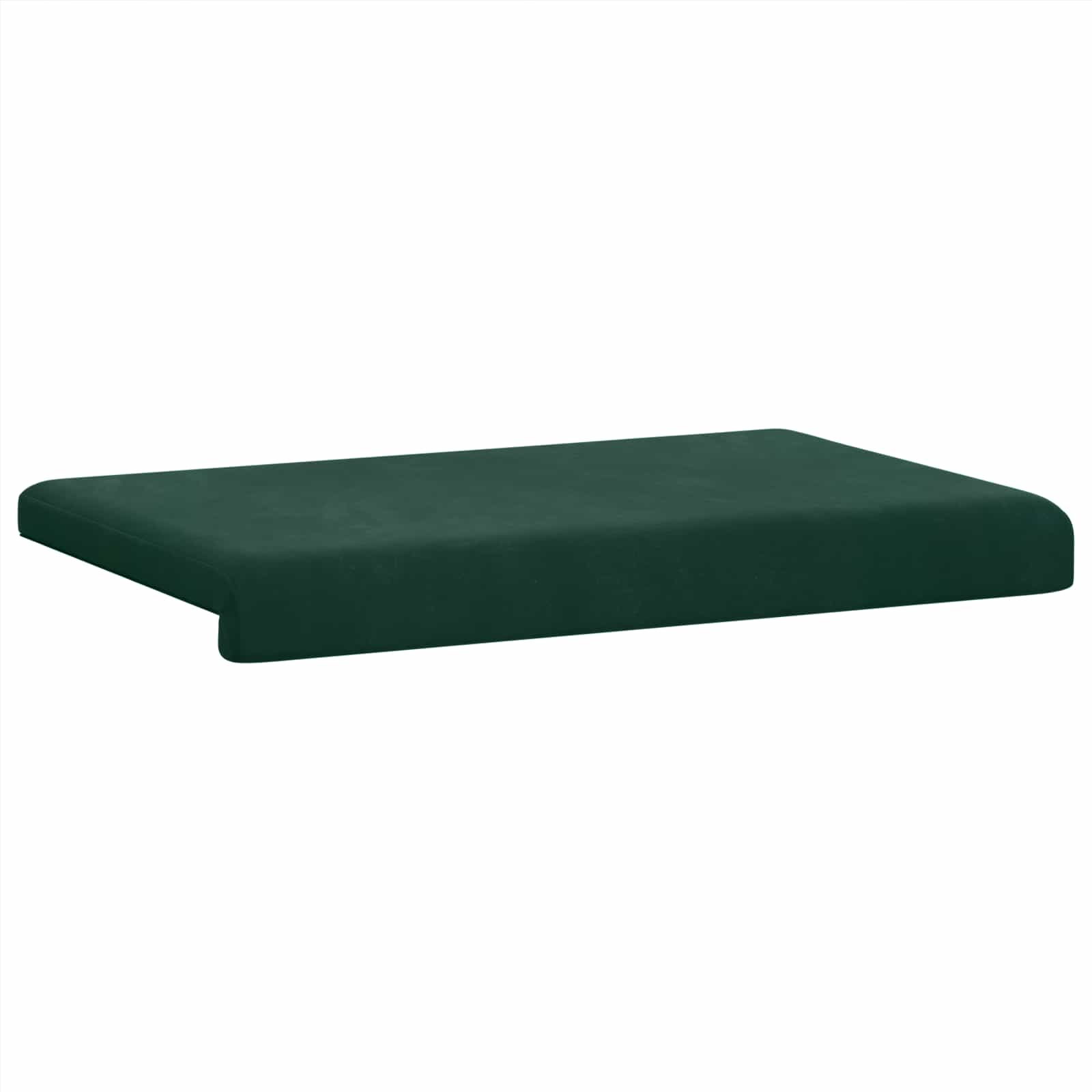 Suoliuko pagalvė Aksomas Tamsiai žalia Gylis 35 cm