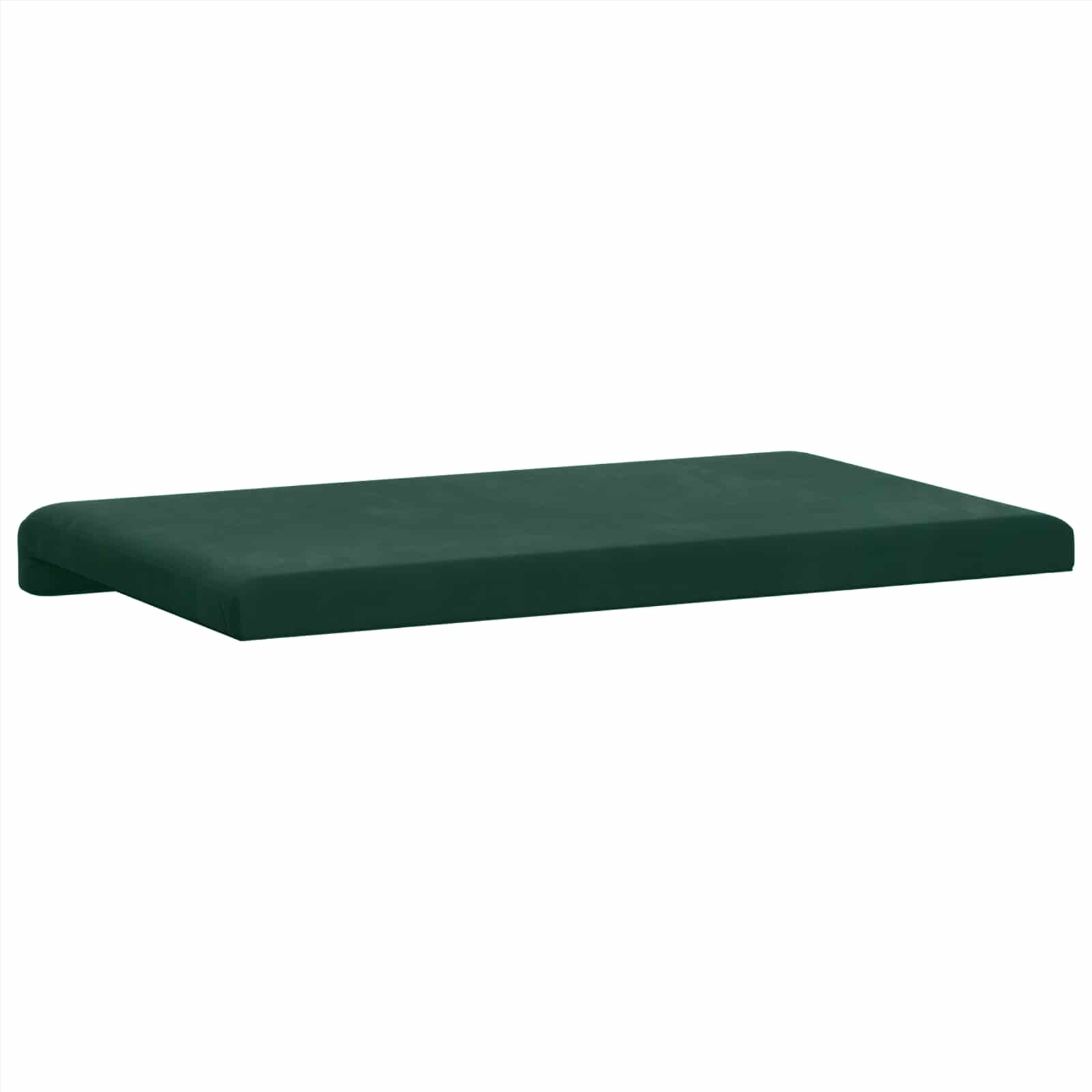 Suoliuko pagalvė Aksomas Tamsiai žalia Gylis 35 cm