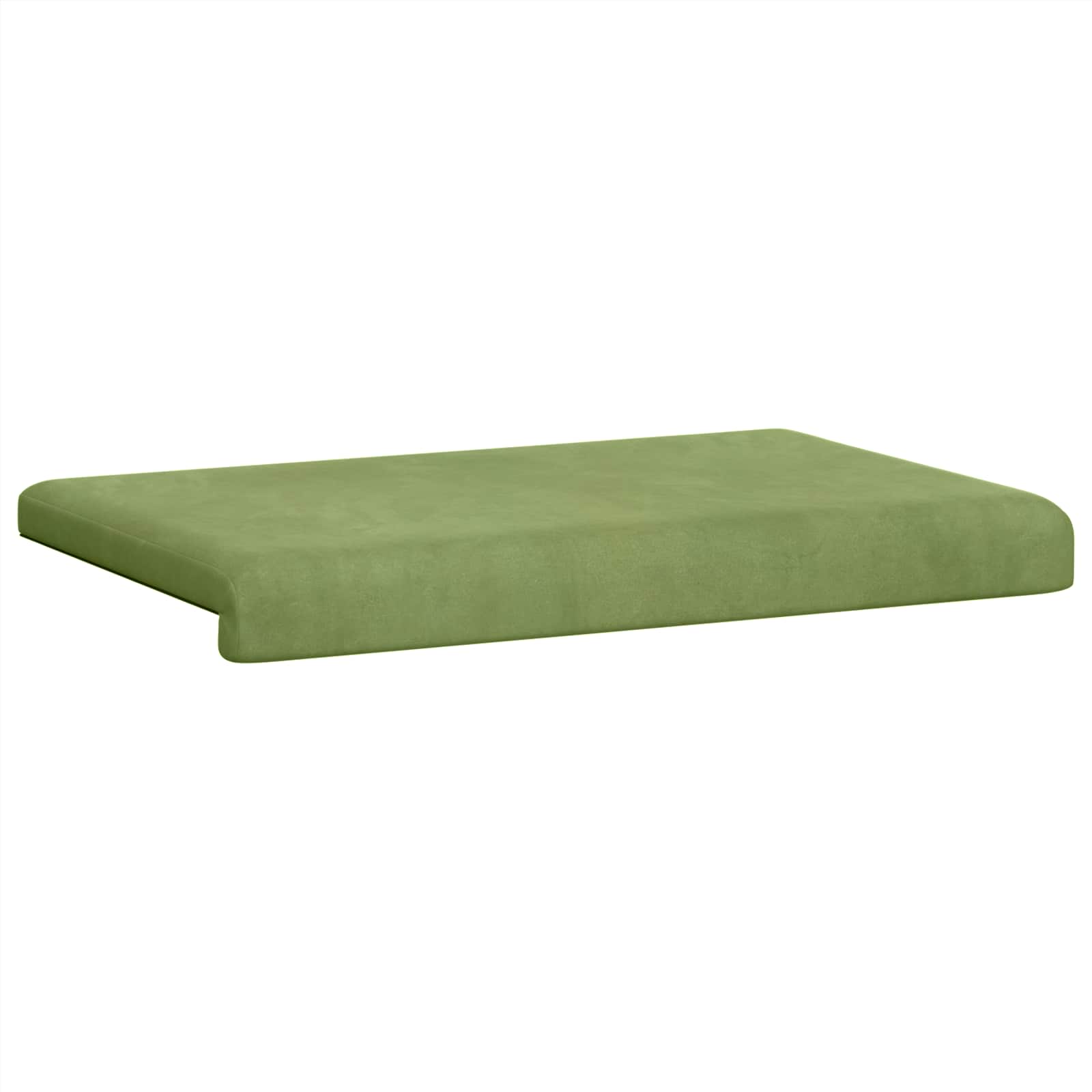 Suoliuko pagalvė Aksomas Šviesiai žalia Gylis 35 cm