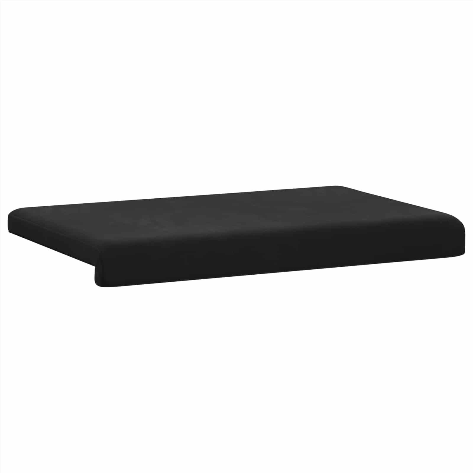 Suoliuko pagalvė Aksomas Juoda Gylis 35 cm