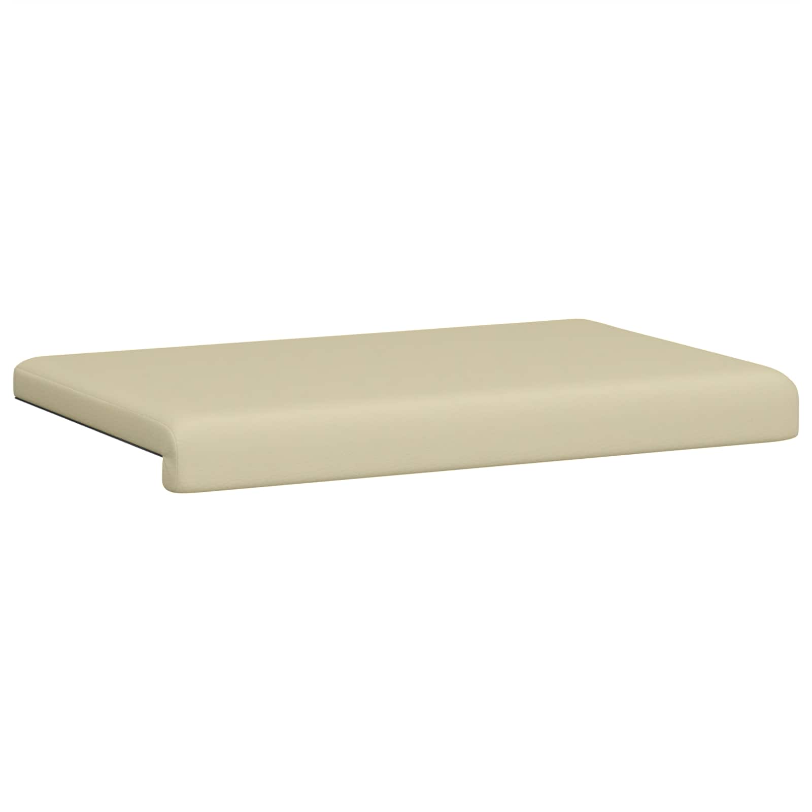 Suoliuko pagalvė Dirbtinė oda Kreminė Gylis 35 cm