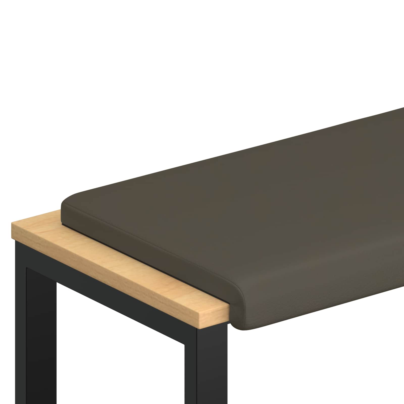 Suoliuko pagalvė Dirbtinė oda Pilka Gylis 35 cm