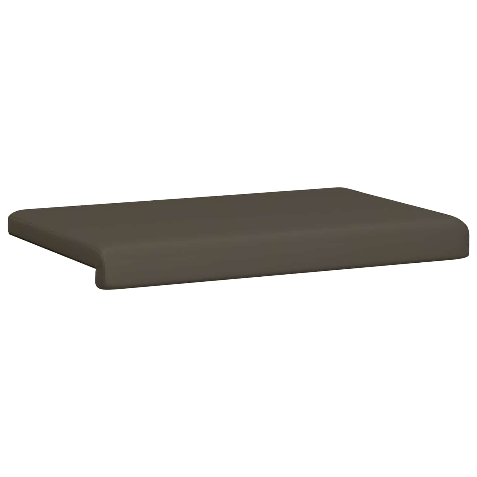 Suoliuko pagalvė Dirbtinė oda Pilka Gylis 35 cm
