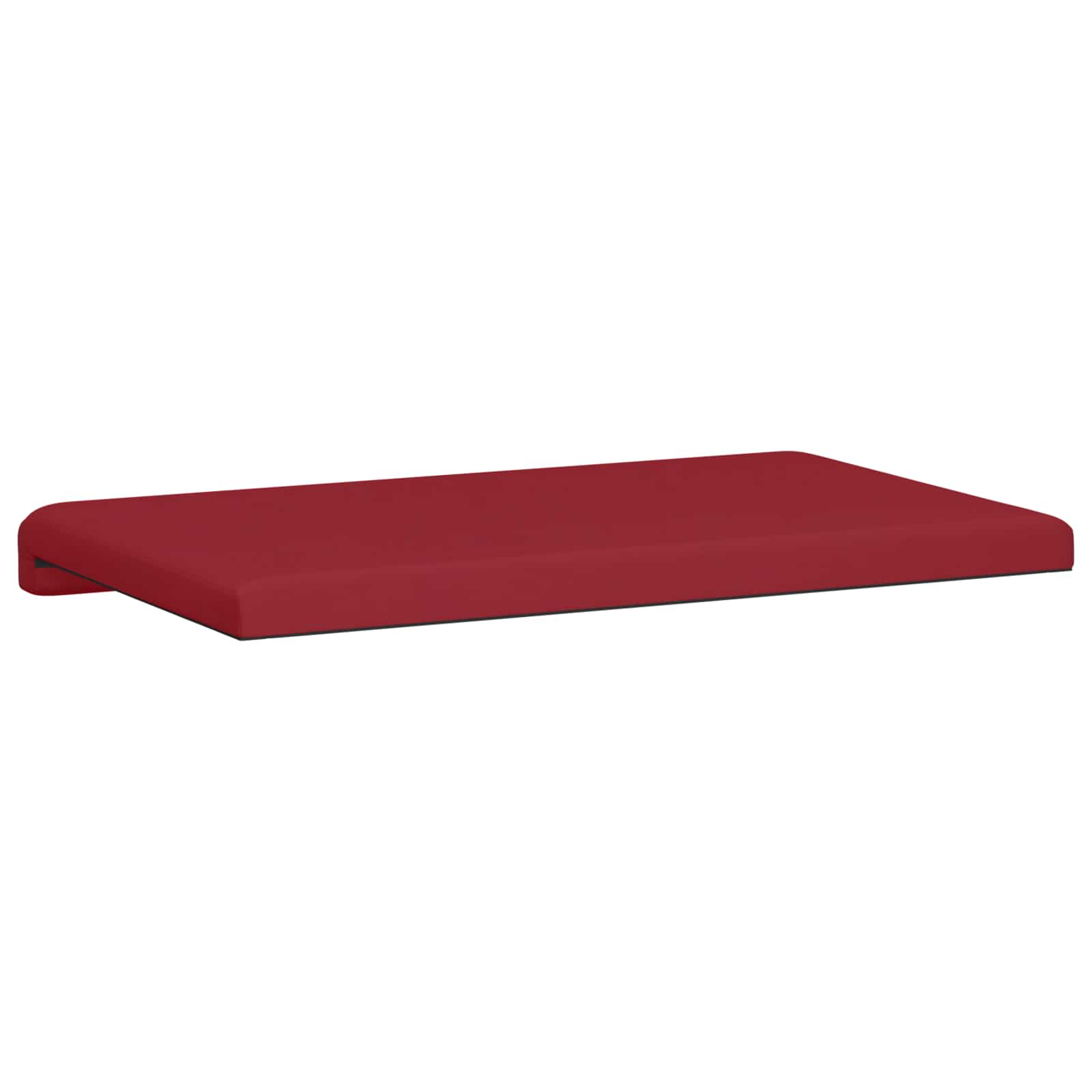 Suoliuko pagalvė Dirbtinė oda Vyno raudona Gylis 35 cm