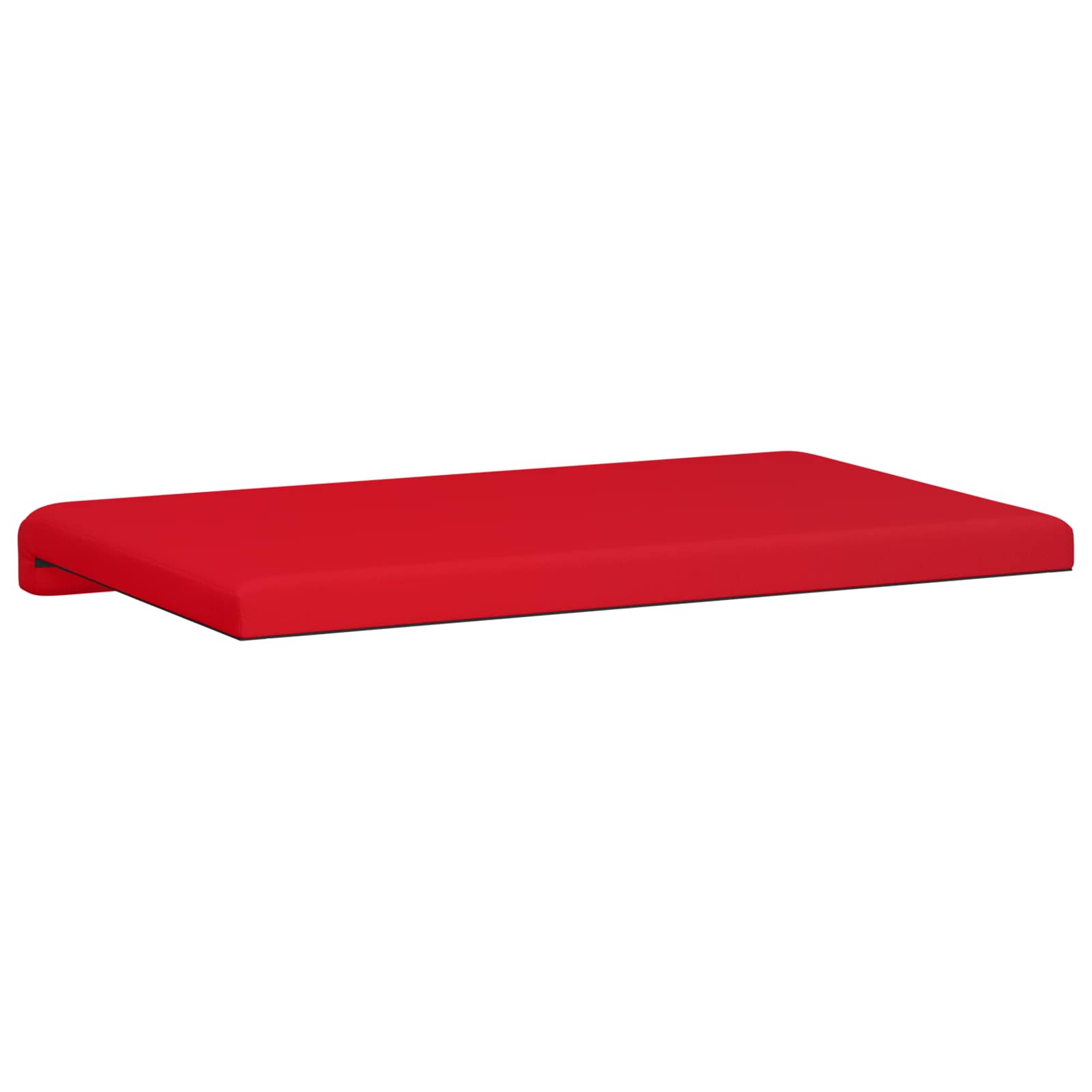 Suoliuko pagalvė Dirbtinė oda Raudona Gylis 35 cm