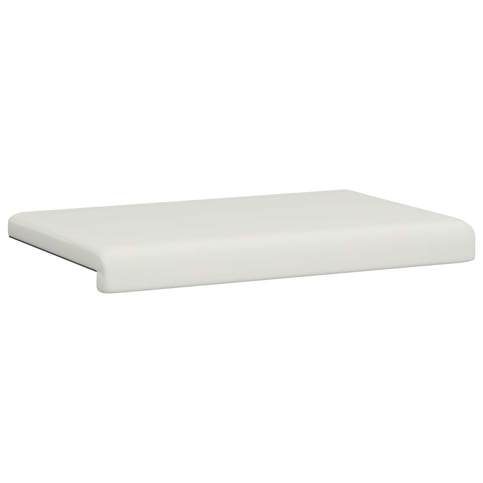 Suoliuko pagalvė Dirbtinė oda Balta Gylis 35 cm