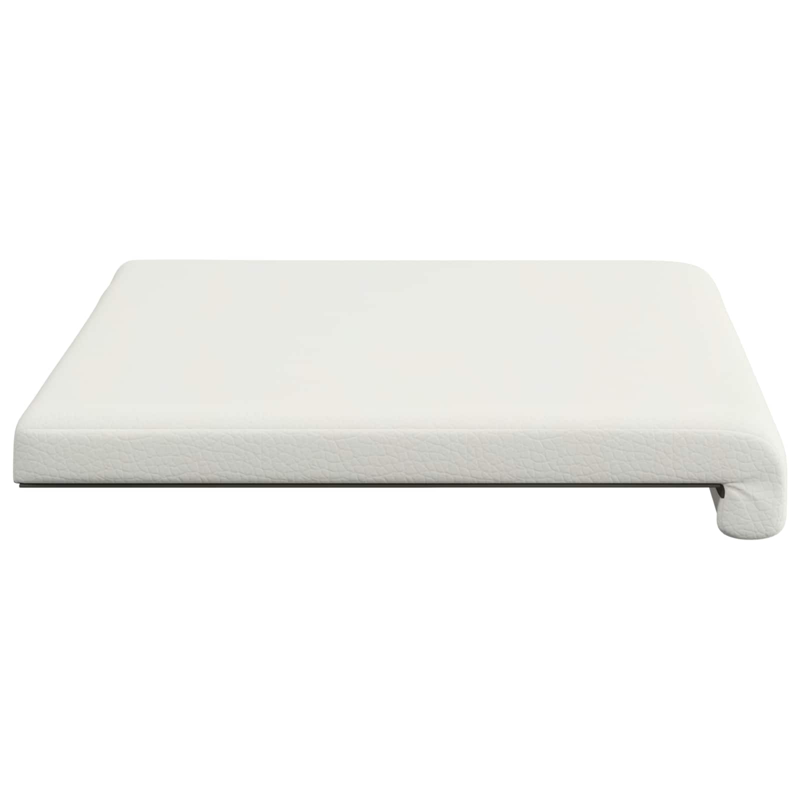 Suoliuko pagalvė Dirbtinė oda Balta Gylis 35 cm