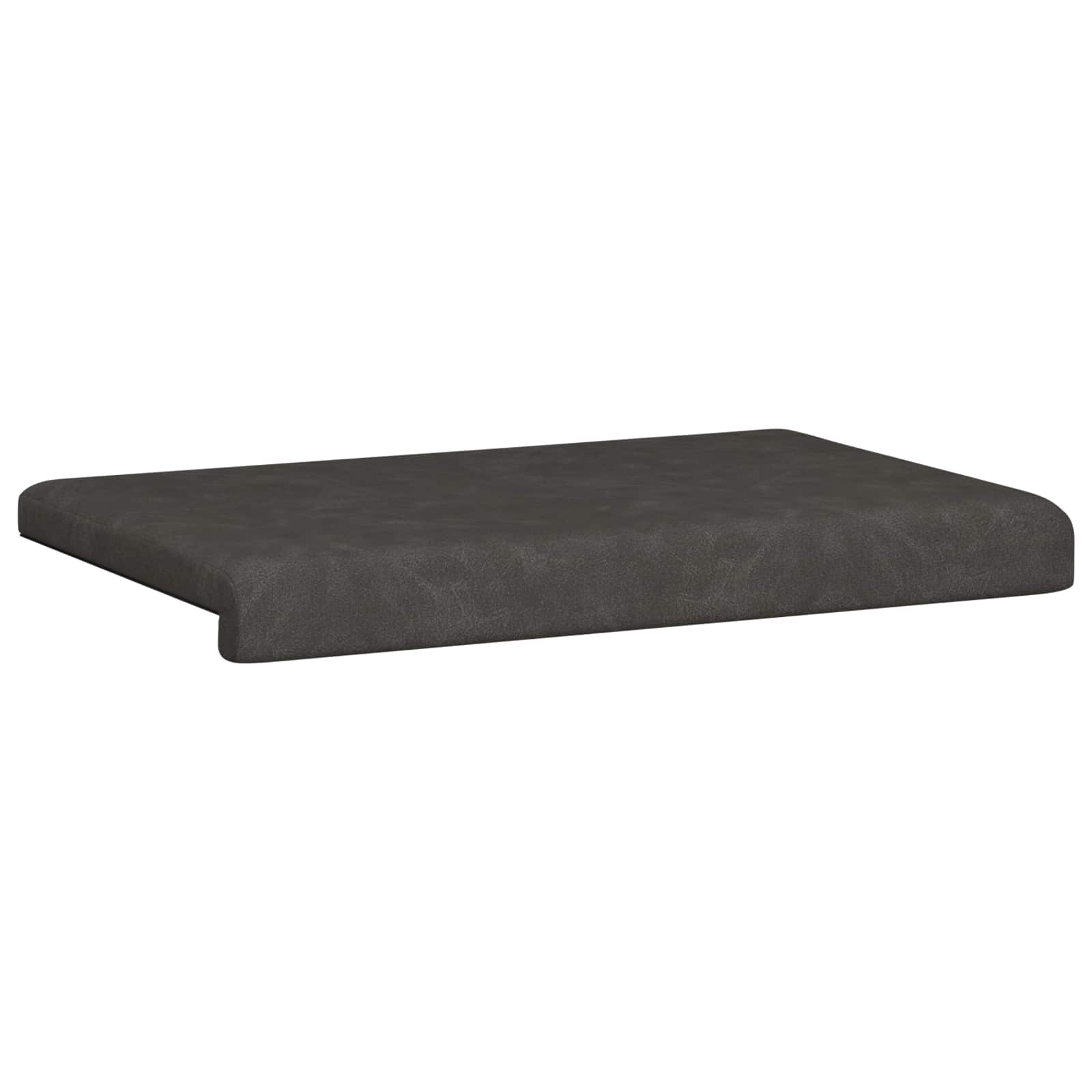 Suoliuko pagalvė Dirbtinė oda Juoda Gylis 35 cm