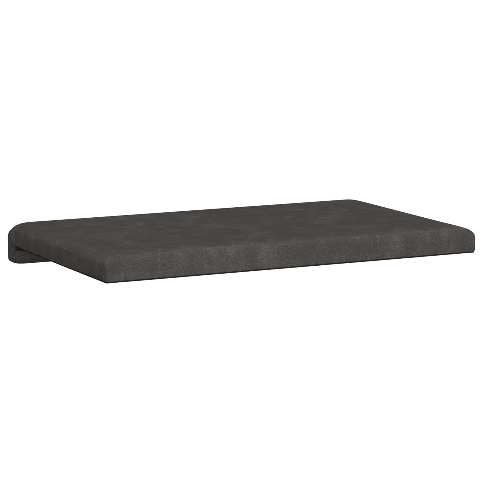 Suoliuko pagalvė Dirbtinė oda Juoda Gylis 35 cm