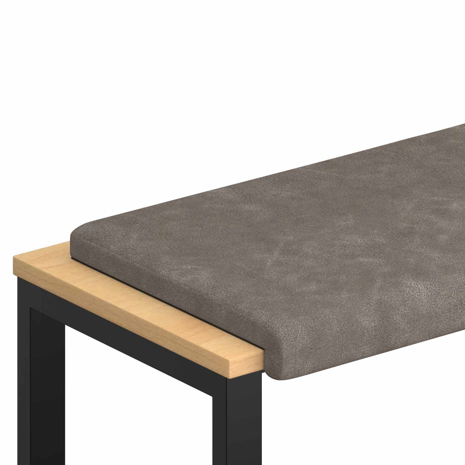 Suoliuko pagalvė Dirbtinė oda Pilka Gylis 35 cm