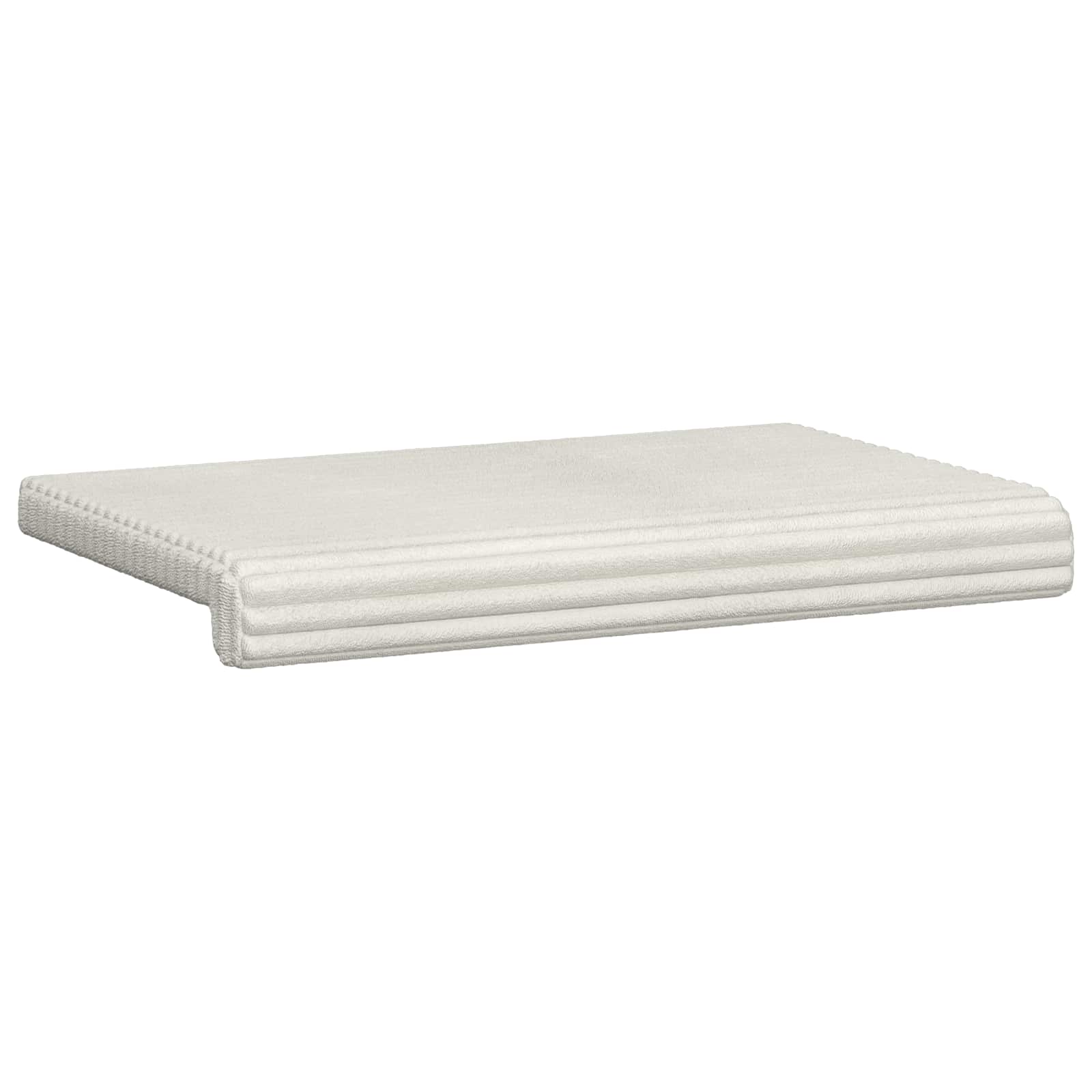 Suoliuko pagalvė Pūkuota korduroja Kreminė Gylis 35 cm
