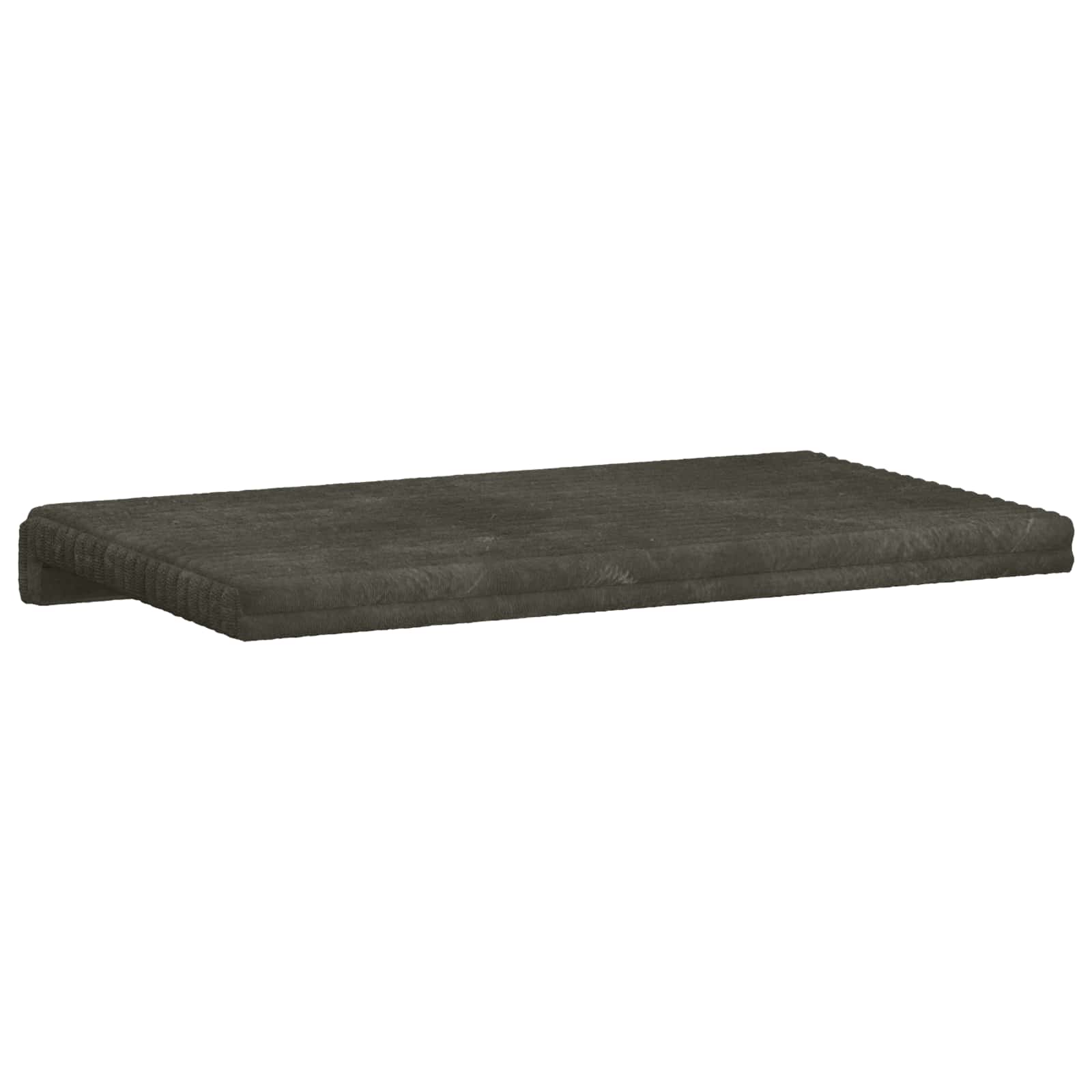 Suoliuko pagalvė Pūkuota korduroja Antracito Gylis 35 cm