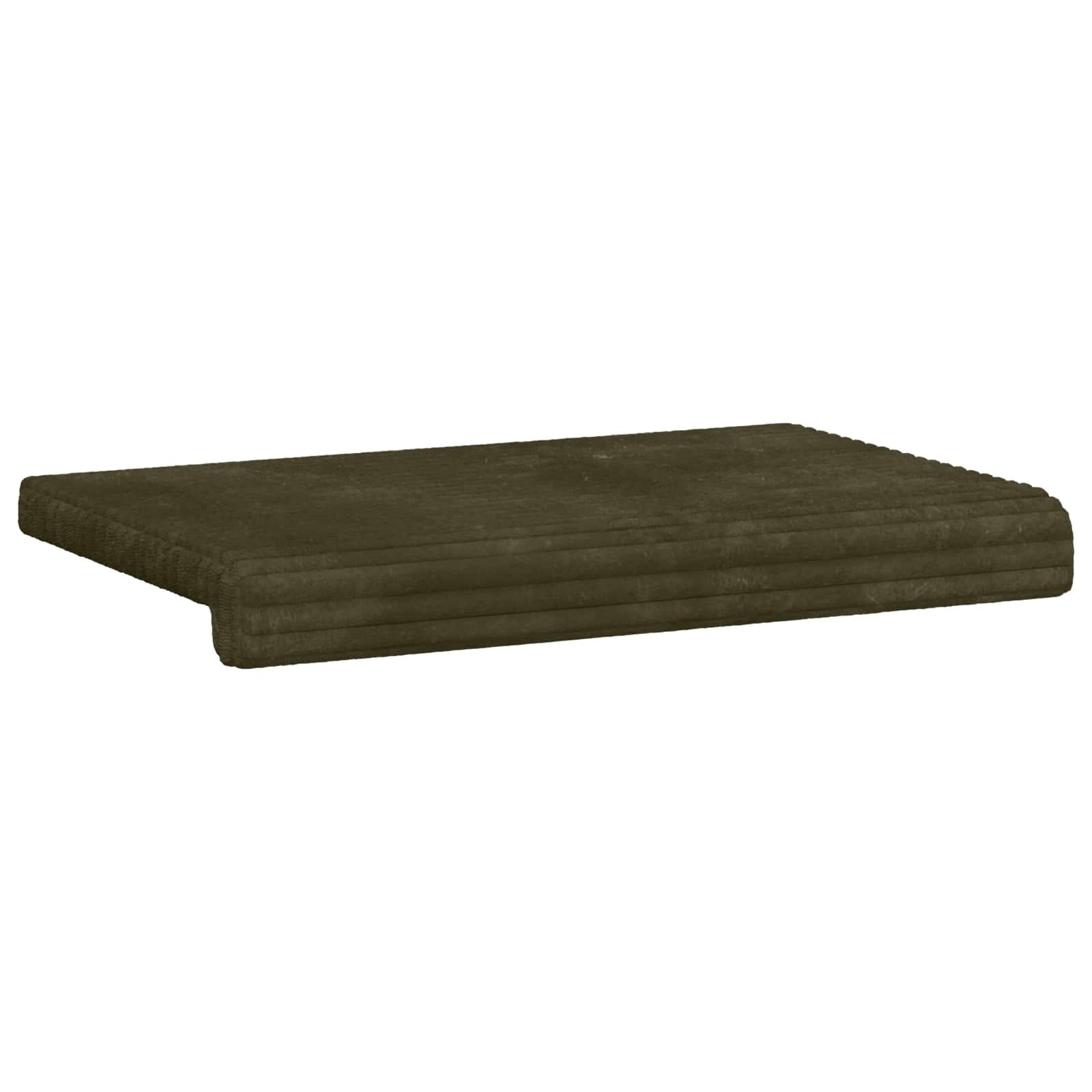 Suoliuko pagalvė Pūkuota korduroja Žalia Gylis 35 cm