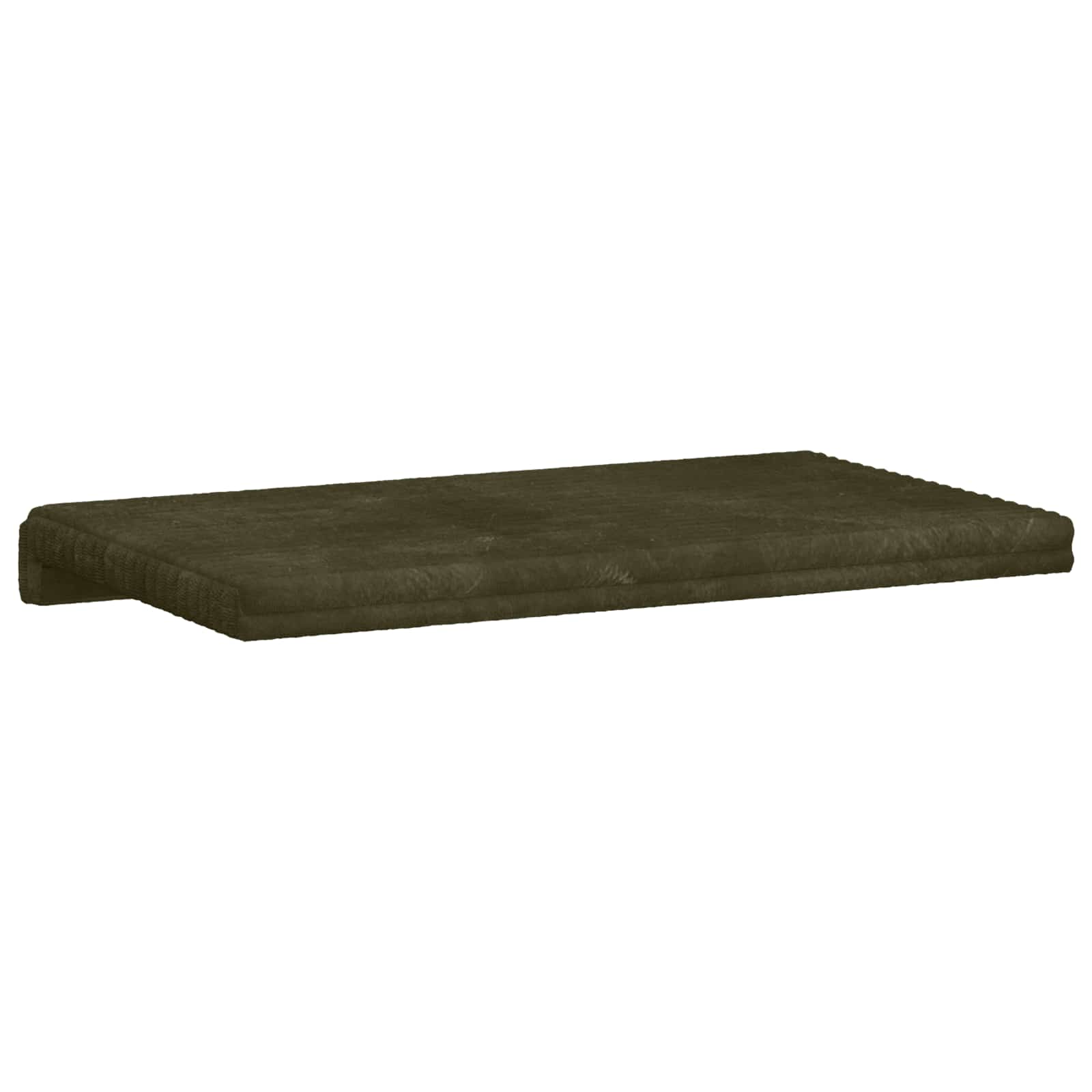 Suoliuko pagalvė Pūkuota korduroja Žalia Gylis 35 cm