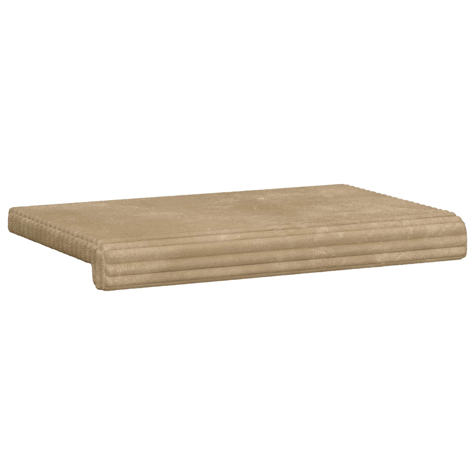 Suoliuko pagalvė Pūkuota korduroja Taupe Gylis 35 cm