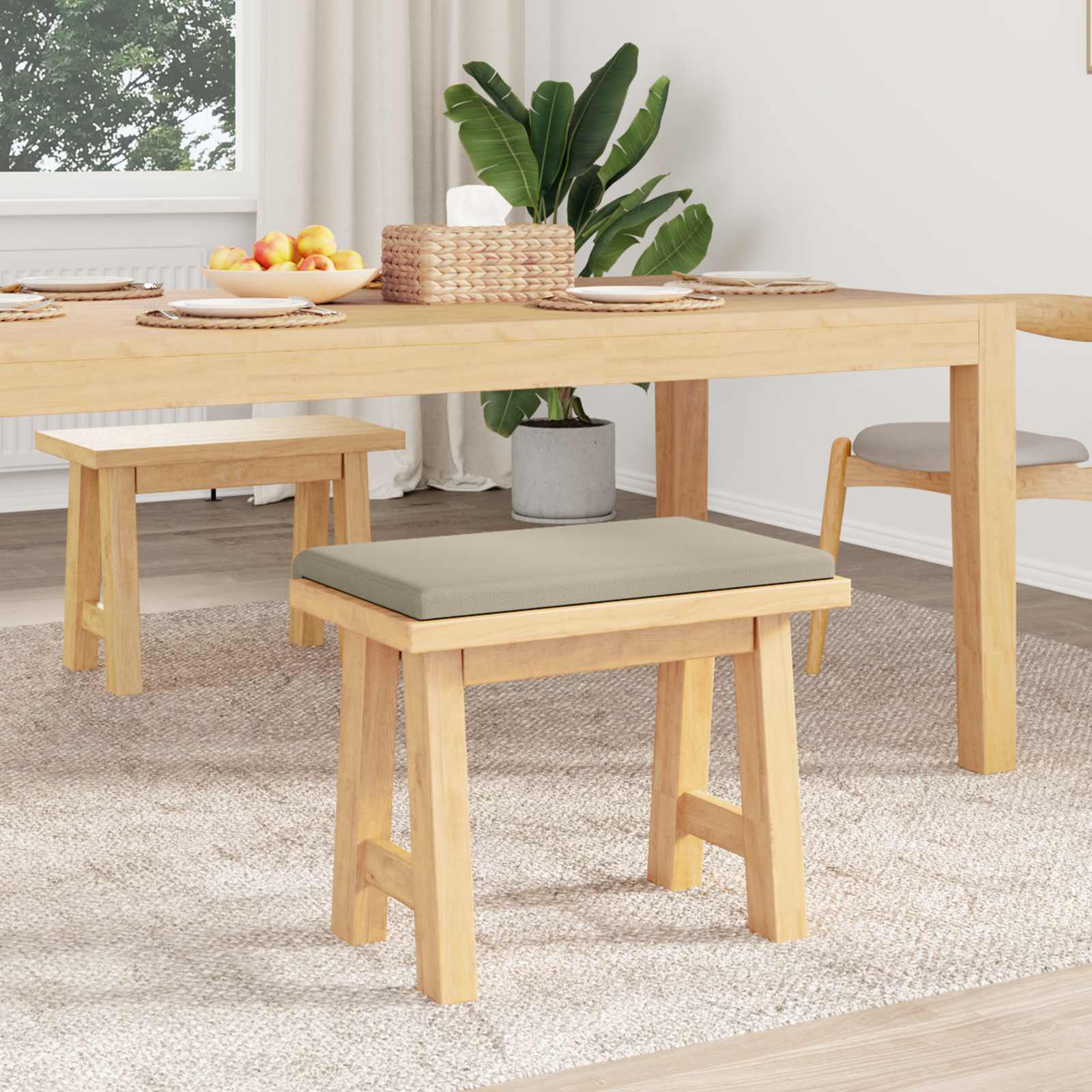 Suoliuko pagalvė Tekstūruotas aksomas Smėlio Gylis 35 cm