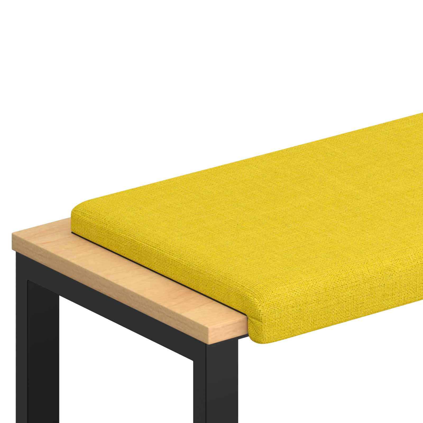 Suoliuko pagalvė Audinys Šviesi geltona Gylis 35 cm