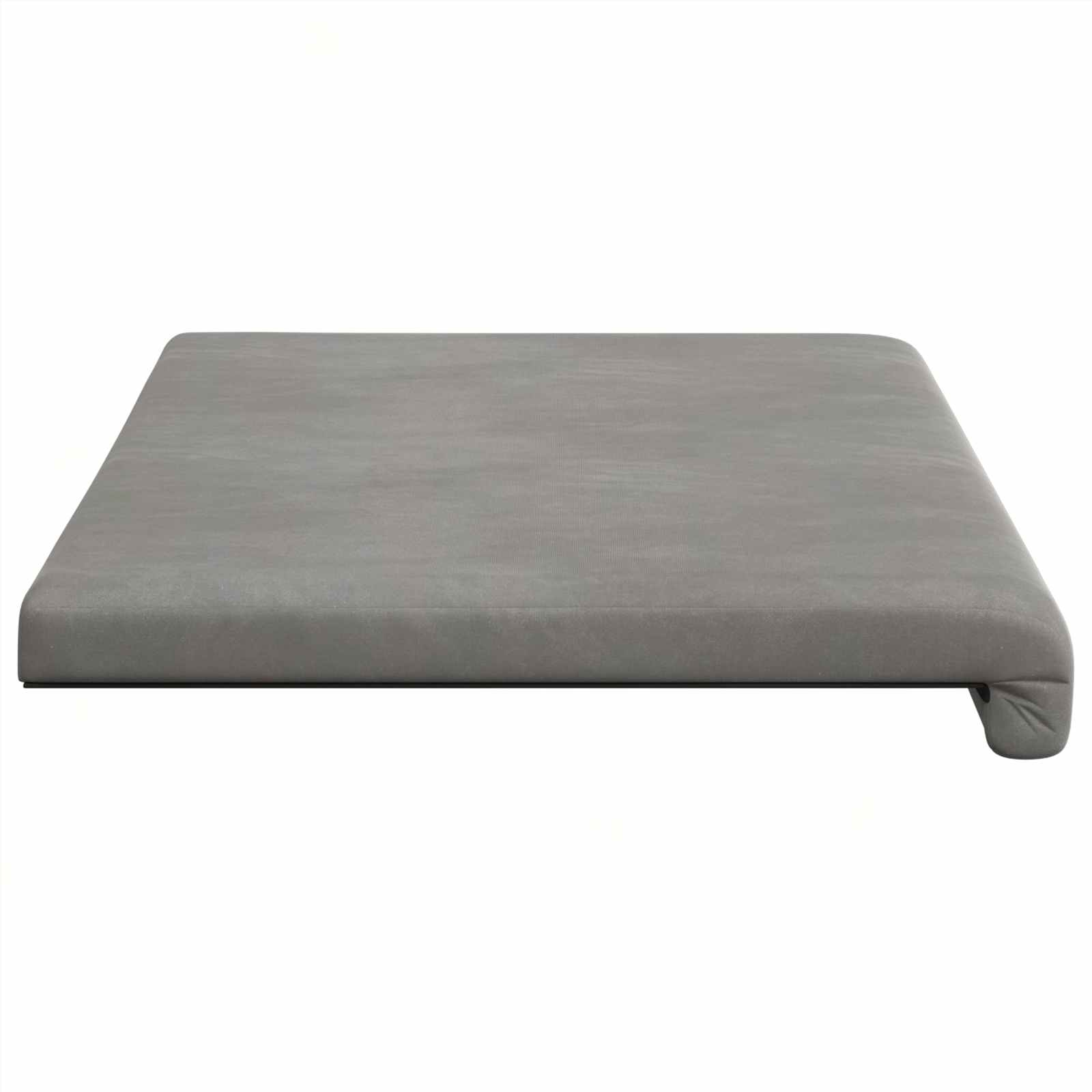 Suoliuko pagalvė Aksomas Šviesiai pilka Gylis 35 cm