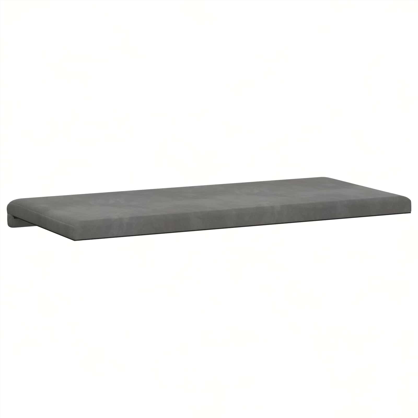 Suoliuko pagalvė Aksomas Tamsiai pilka Gylis 35 cm