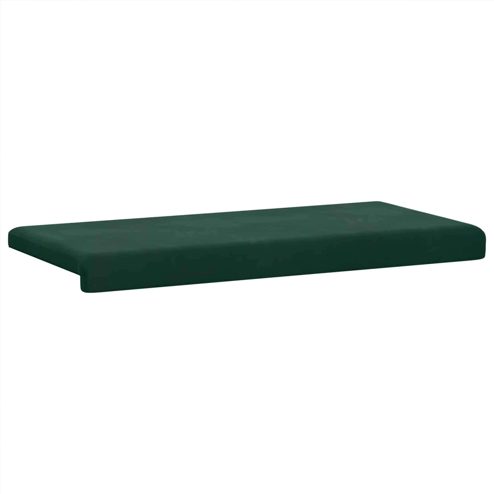 Suoliuko pagalvė Aksomas Tamsiai žalia Gylis 35 cm