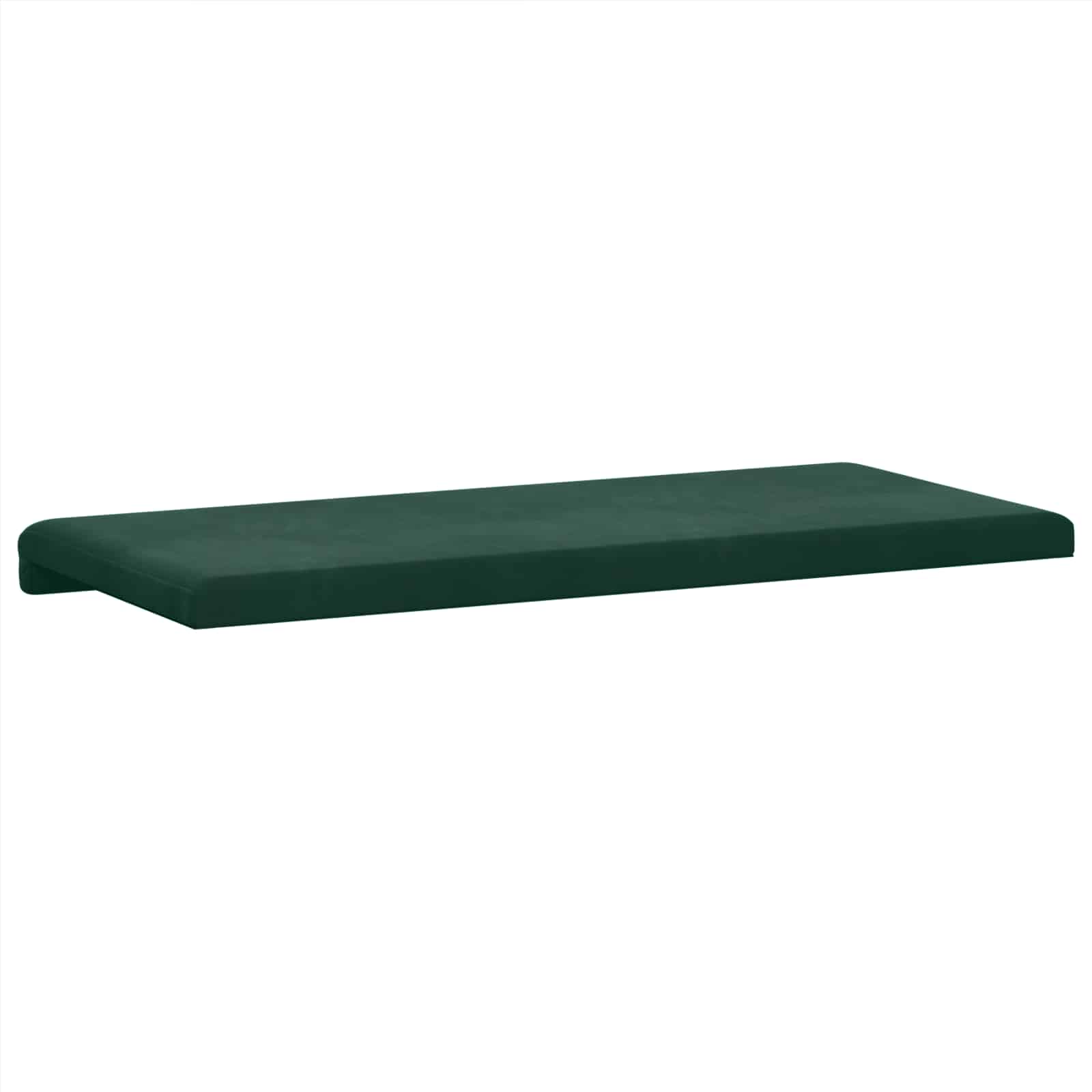 Suoliuko pagalvė Aksomas Tamsiai žalia Gylis 35 cm