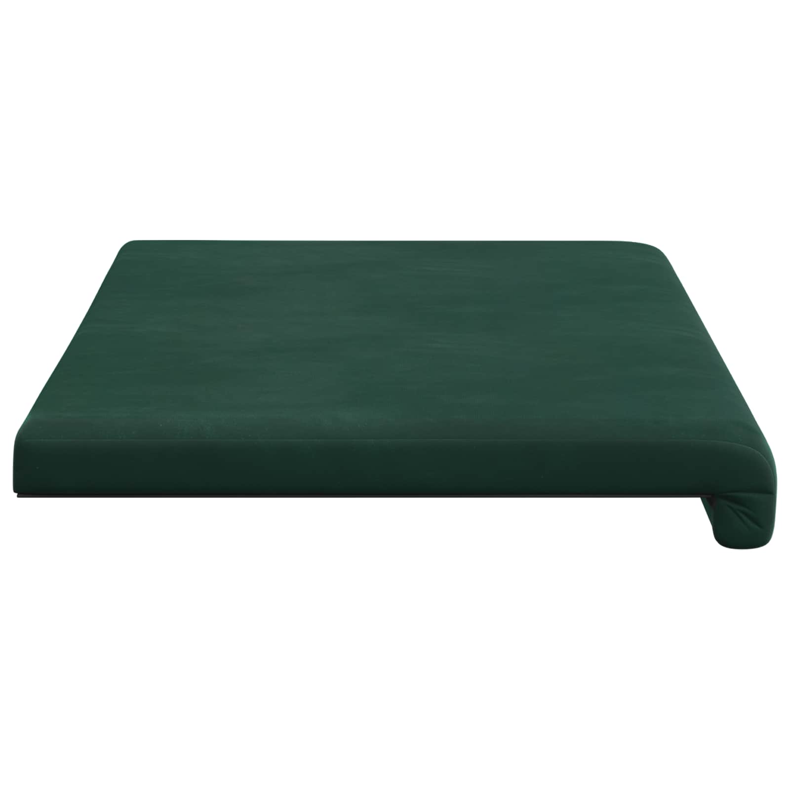 Suoliuko pagalvė Aksomas Tamsiai žalia Gylis 35 cm
