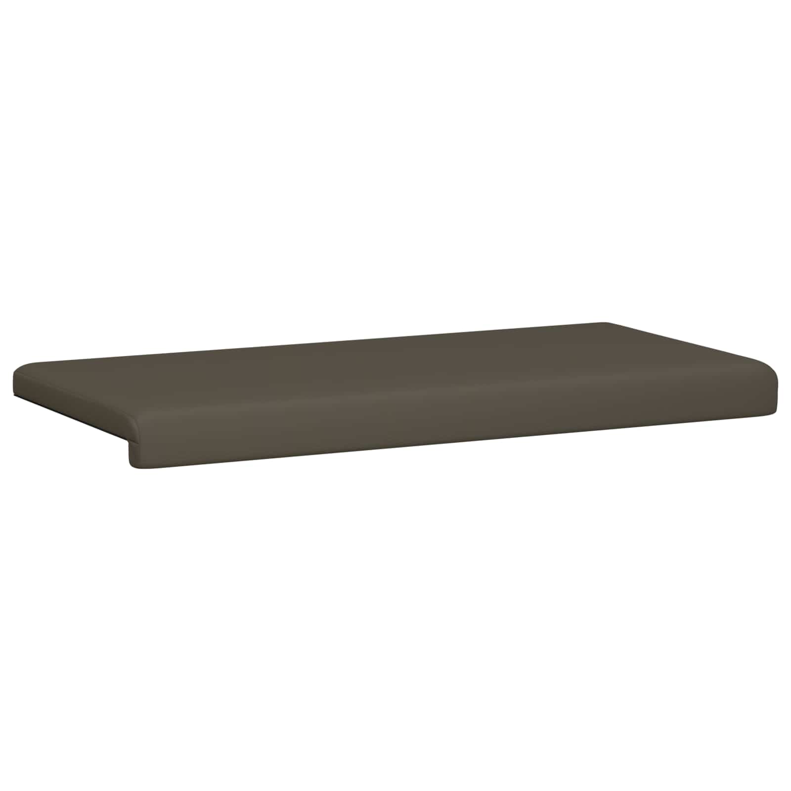 Suoliuko pagalvė Dirbtinė oda Pilka Gylis 35 cm