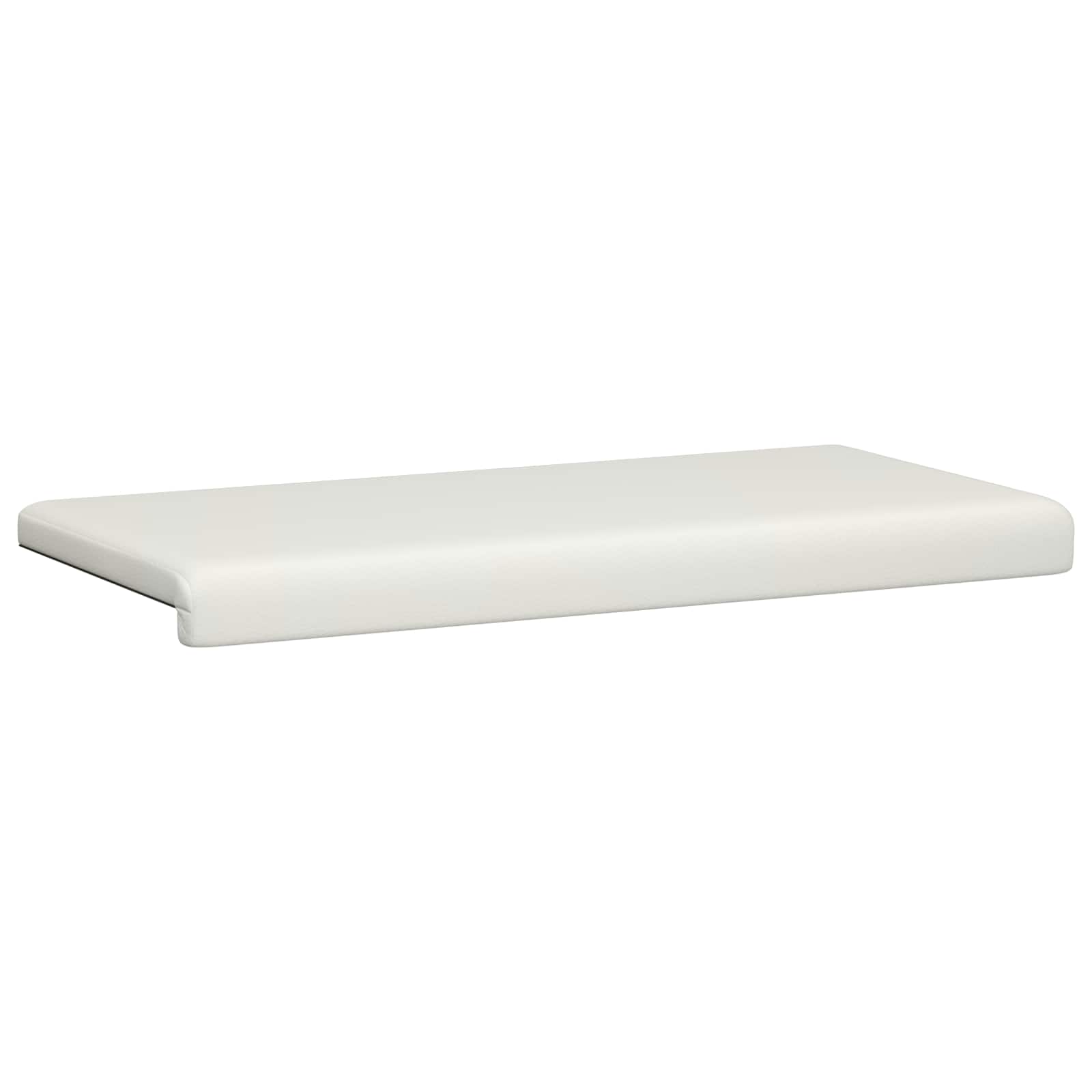 Suoliuko pagalvė Dirbtinė oda Balta Gylis 35 cm