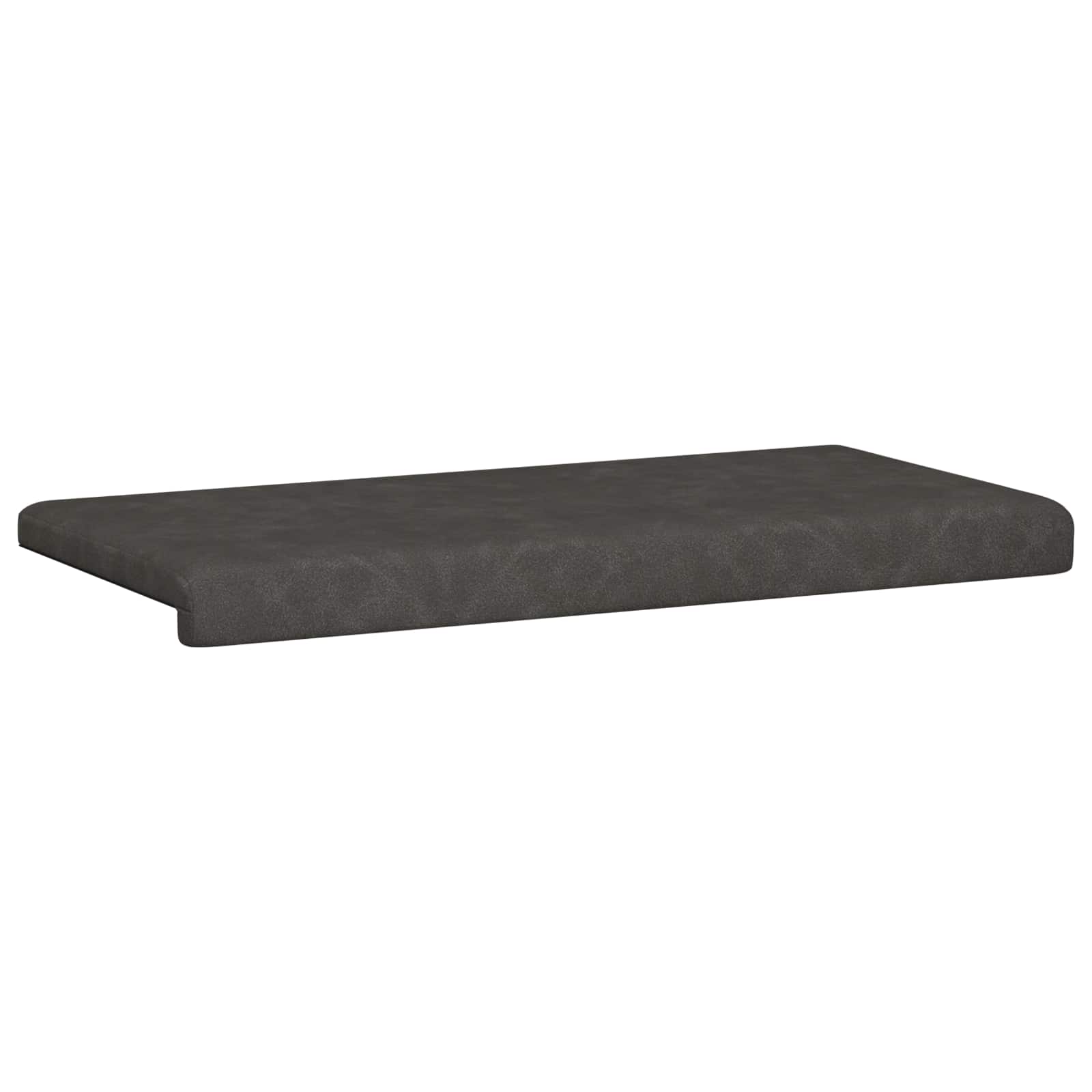 Suoliuko pagalvė Dirbtinė oda Juoda Gylis 35 cm