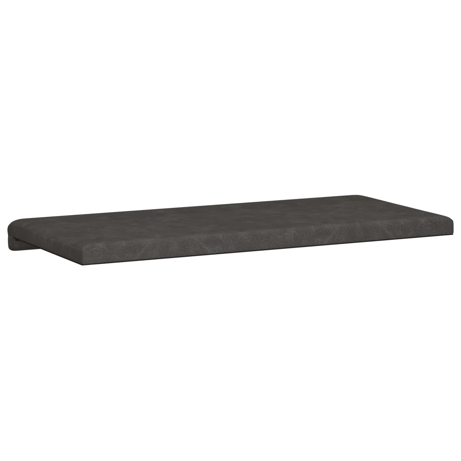 Suoliuko pagalvė Dirbtinė oda Juoda Gylis 35 cm