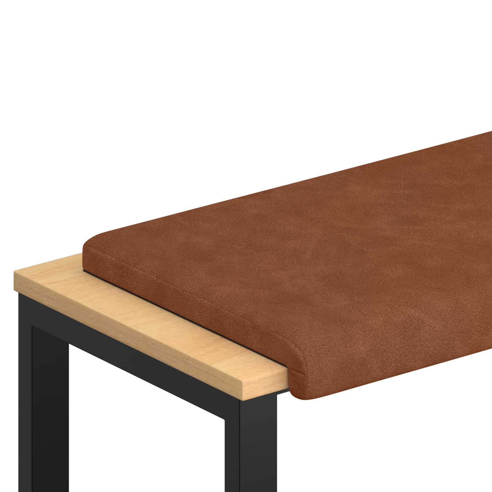 Suoliuko pagalvė Dirbtinė oda Ruda Gylis 35 cm
