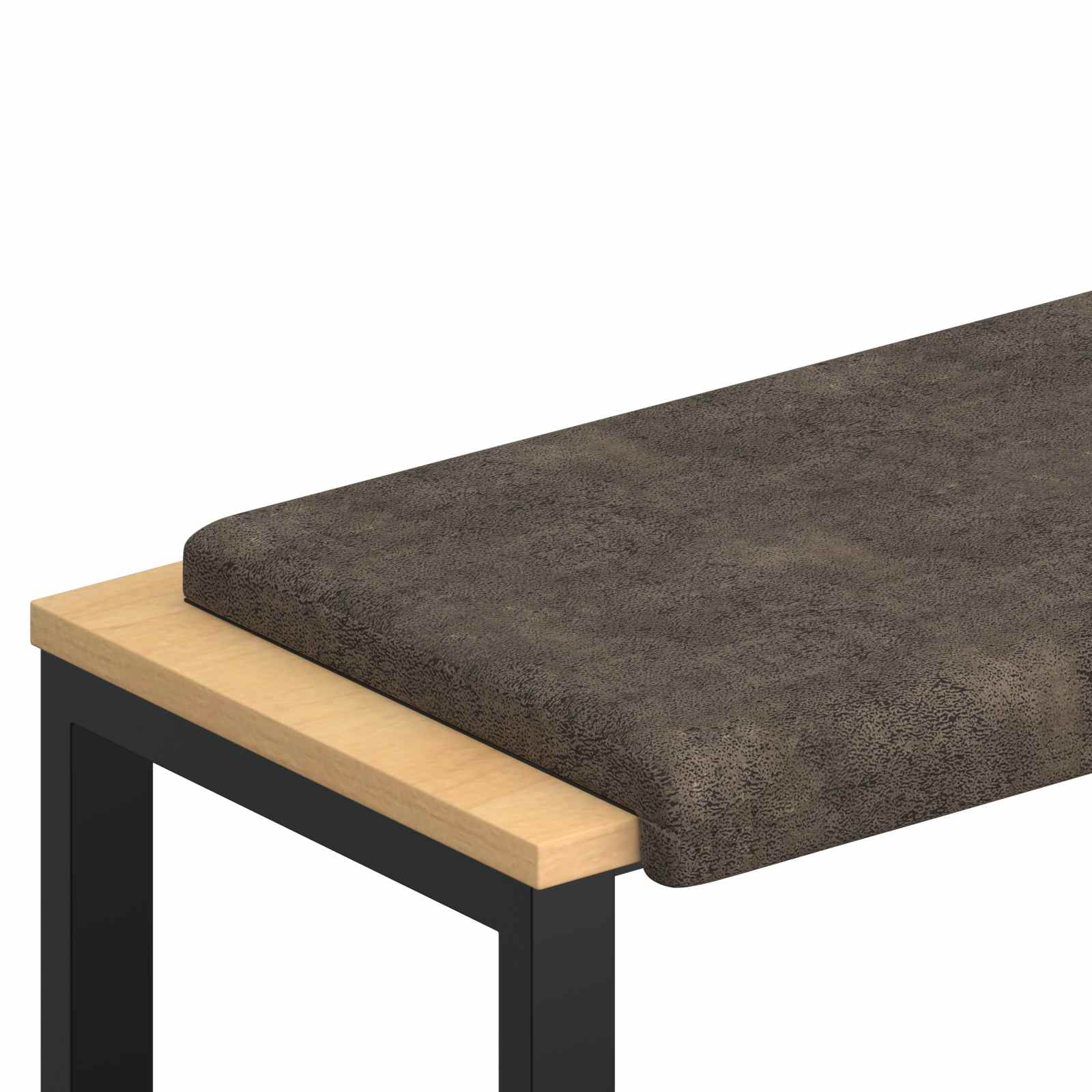 Suoliuko pagalvė Dirbtinė zomša Tamsiai pilka Gylis 35 cm