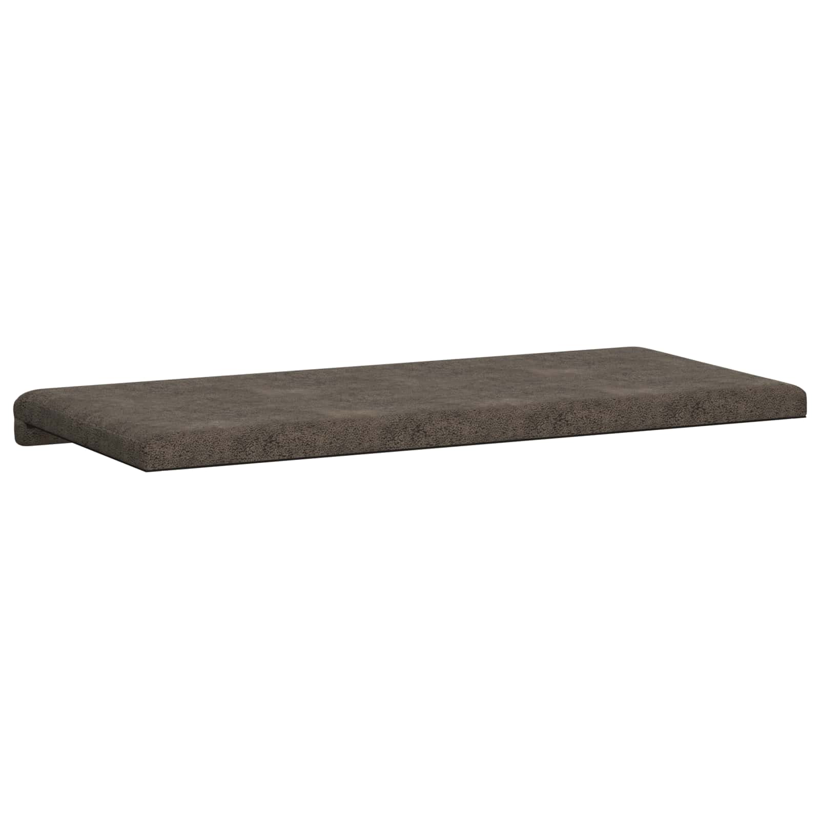 Suoliuko pagalvė Dirbtinė zomša Tamsiai pilka Gylis 35 cm