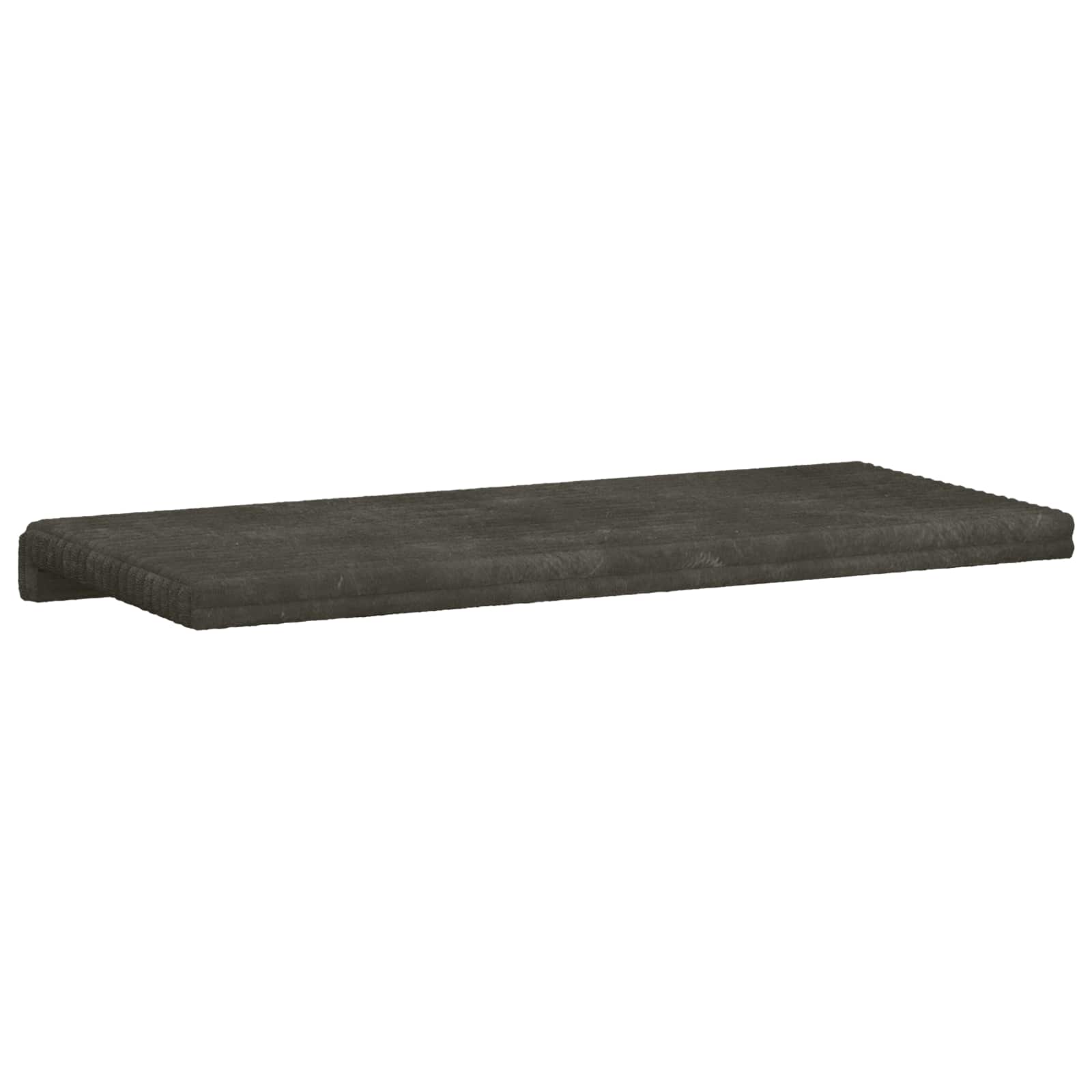 Suoliuko pagalvė Pūkuota korduroja Antracito Gylis 35 cm