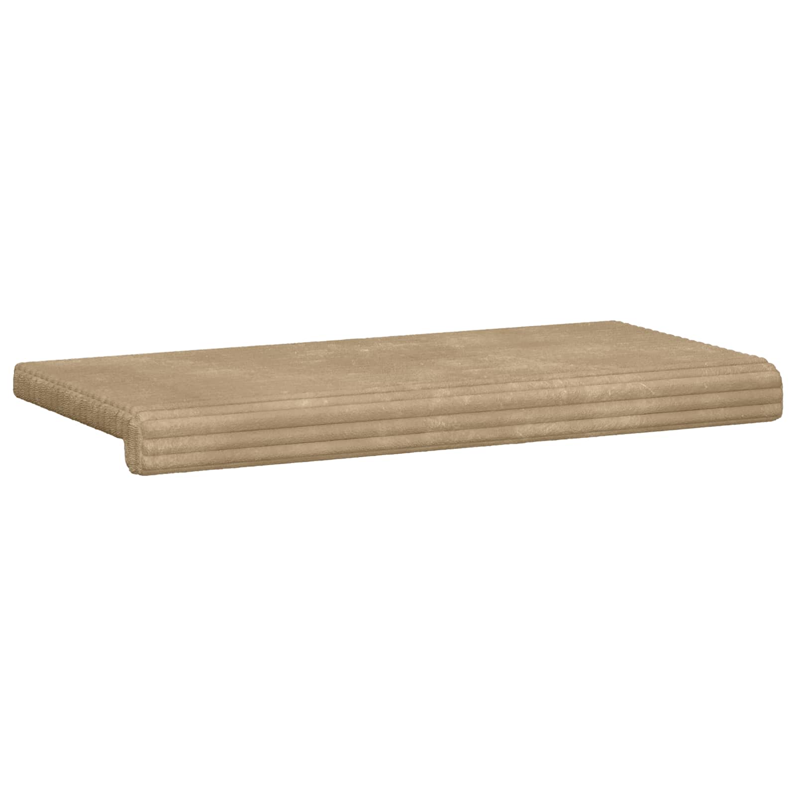 Suoliuko pagalvė Pūkuota korduroja Taupe Gylis 35 cm