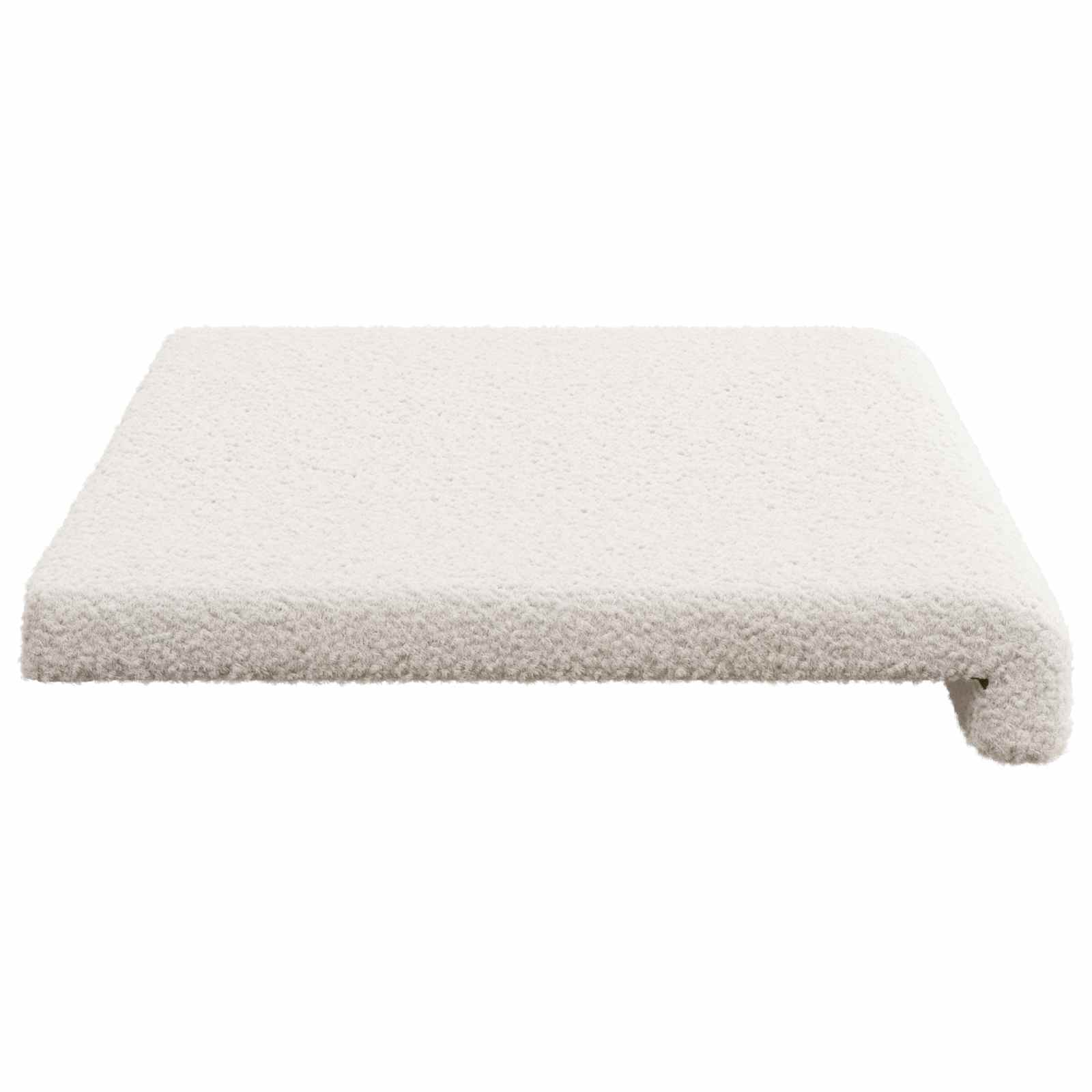 Suoliuko pagalvė Šerpos audinys Kreminė Gylis 35 cm